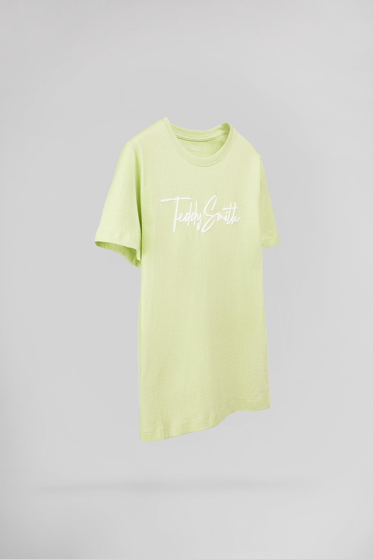T-shirt col rond T-EVAN MC JR CITRON PALE - Teddy Smith