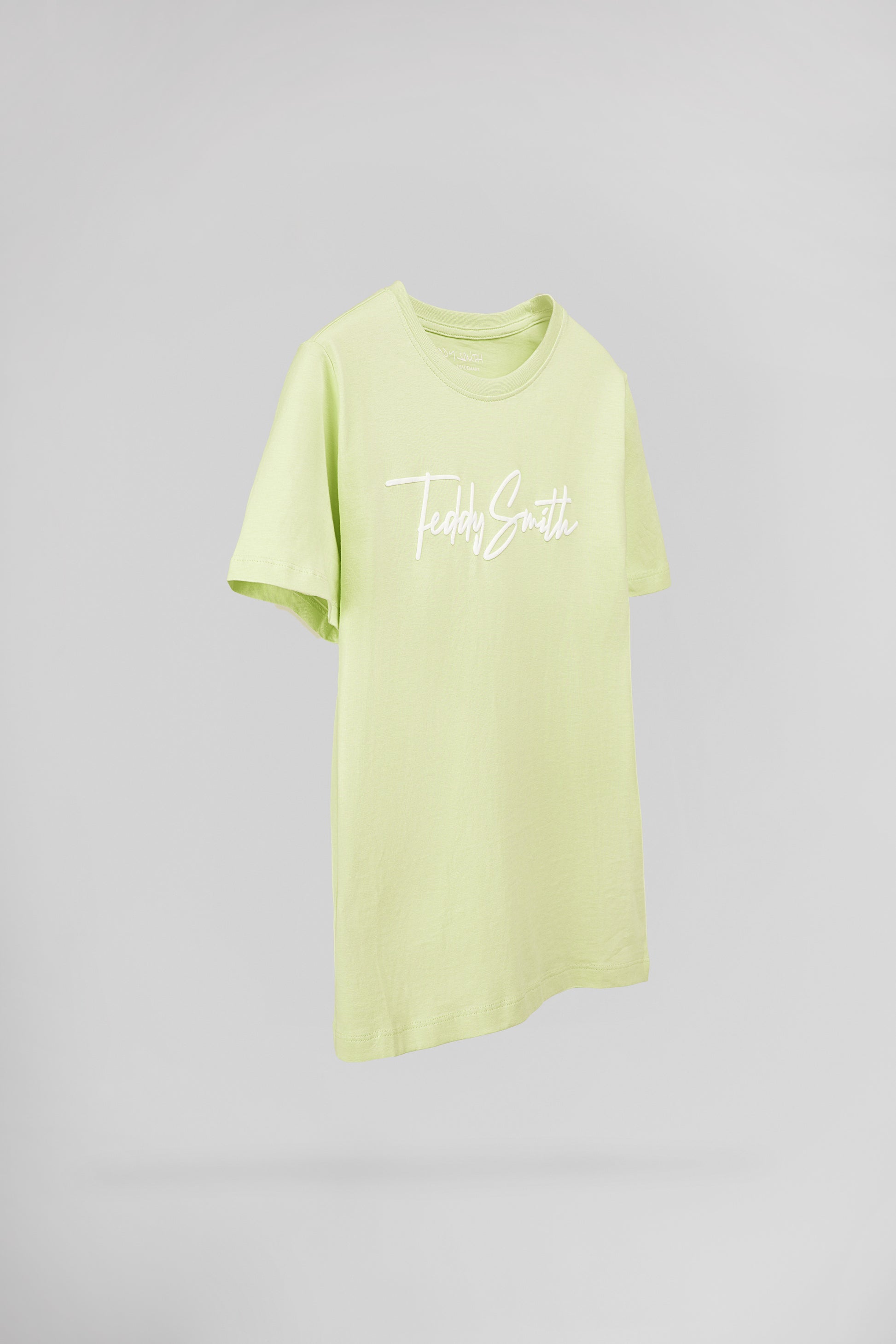 T-shirt col rond T-EVAN MC JR CITRON PALE - Teddy Smith