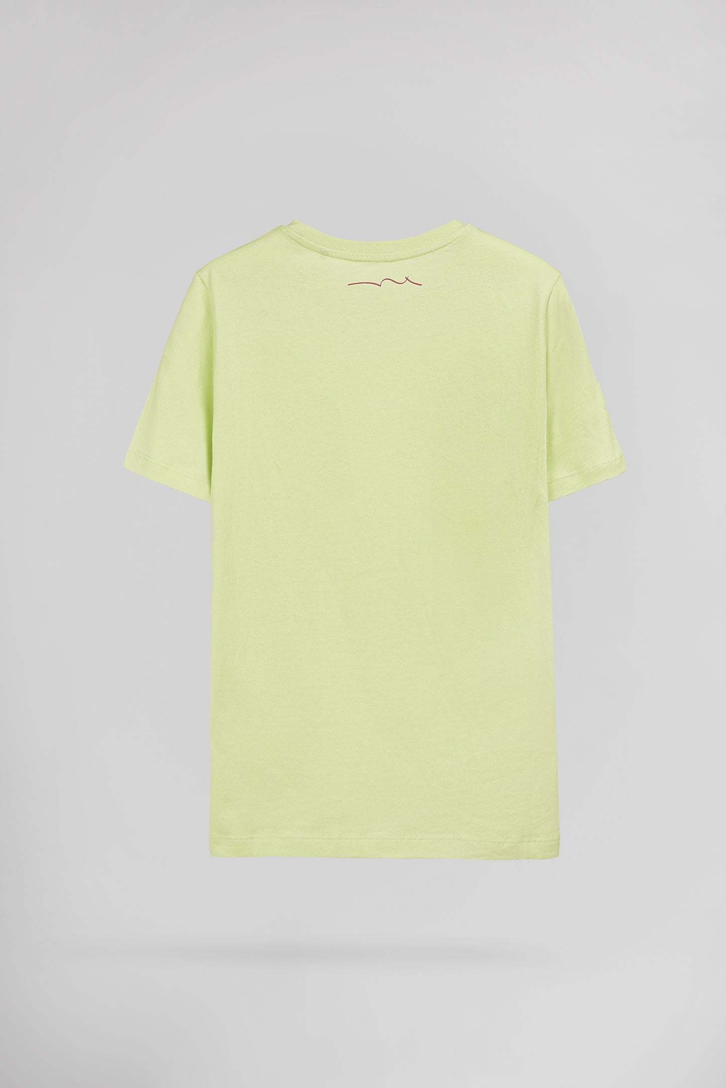 T-shirt col rond T-EVAN MC JR CITRON PALE - Teddy Smith