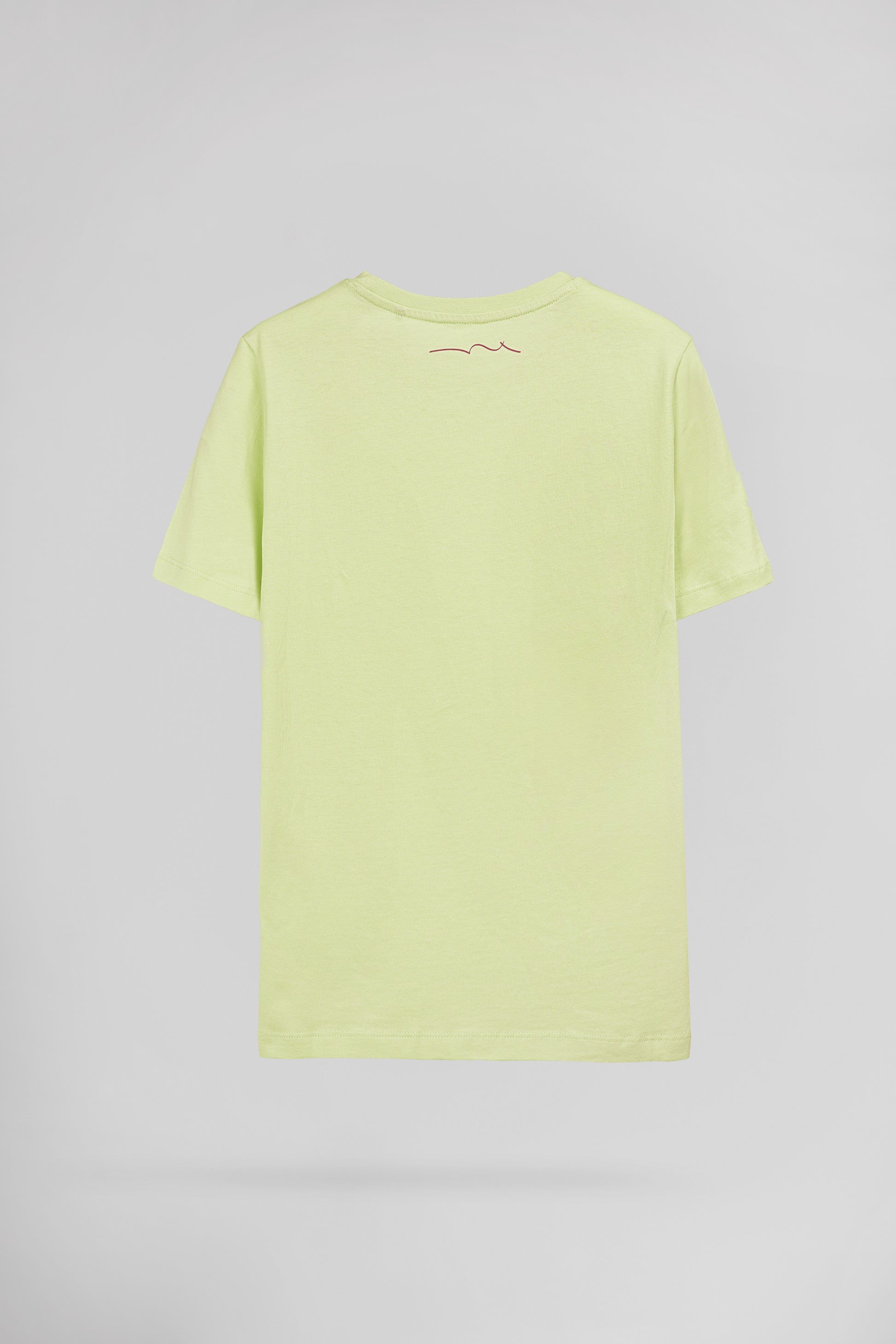 T-shirt col rond T-EVAN MC JR CITRON PALE - Teddy Smith