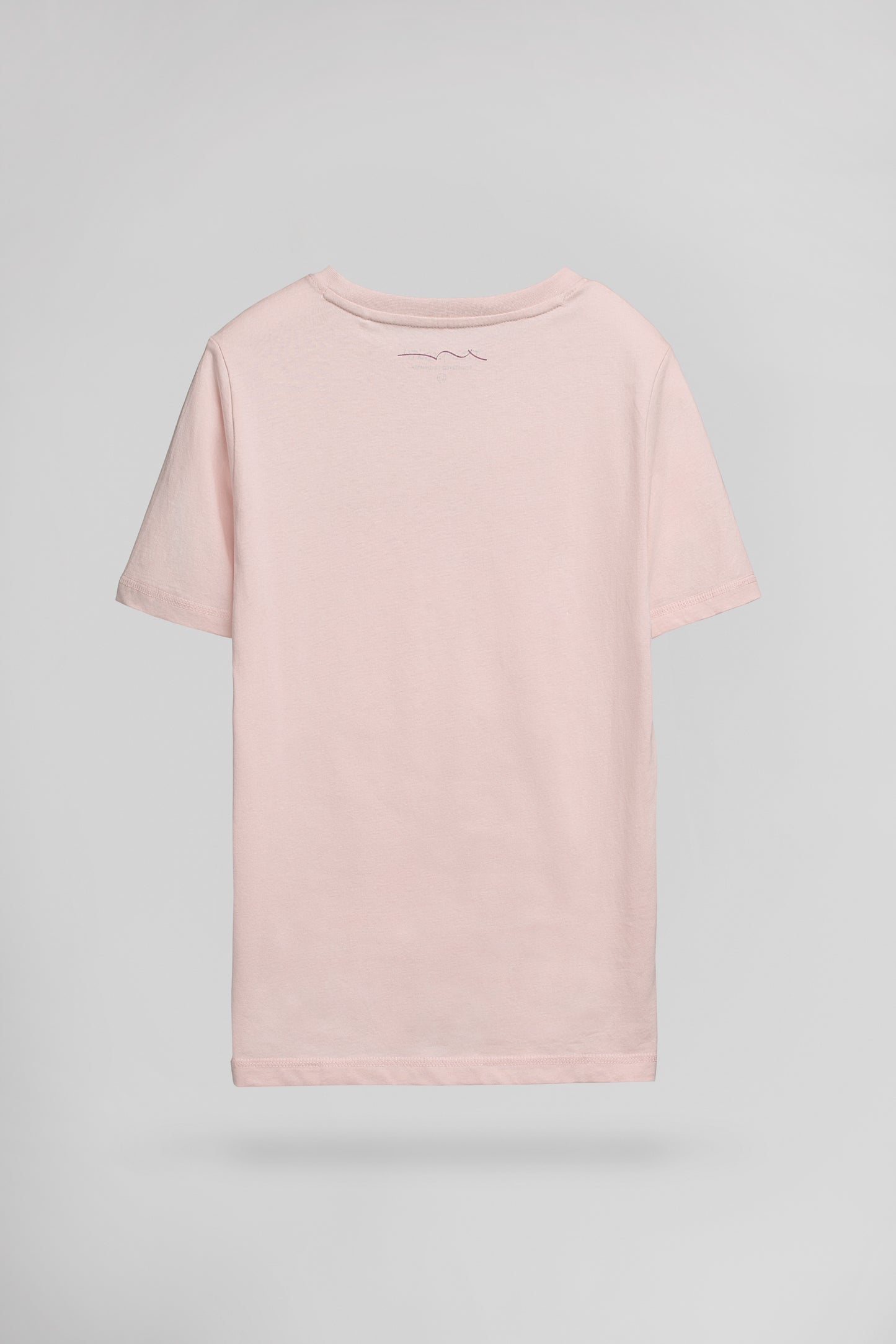 T-shirt col rond T-EVAN MC JR ROSE PASTEL - Teddy Smith