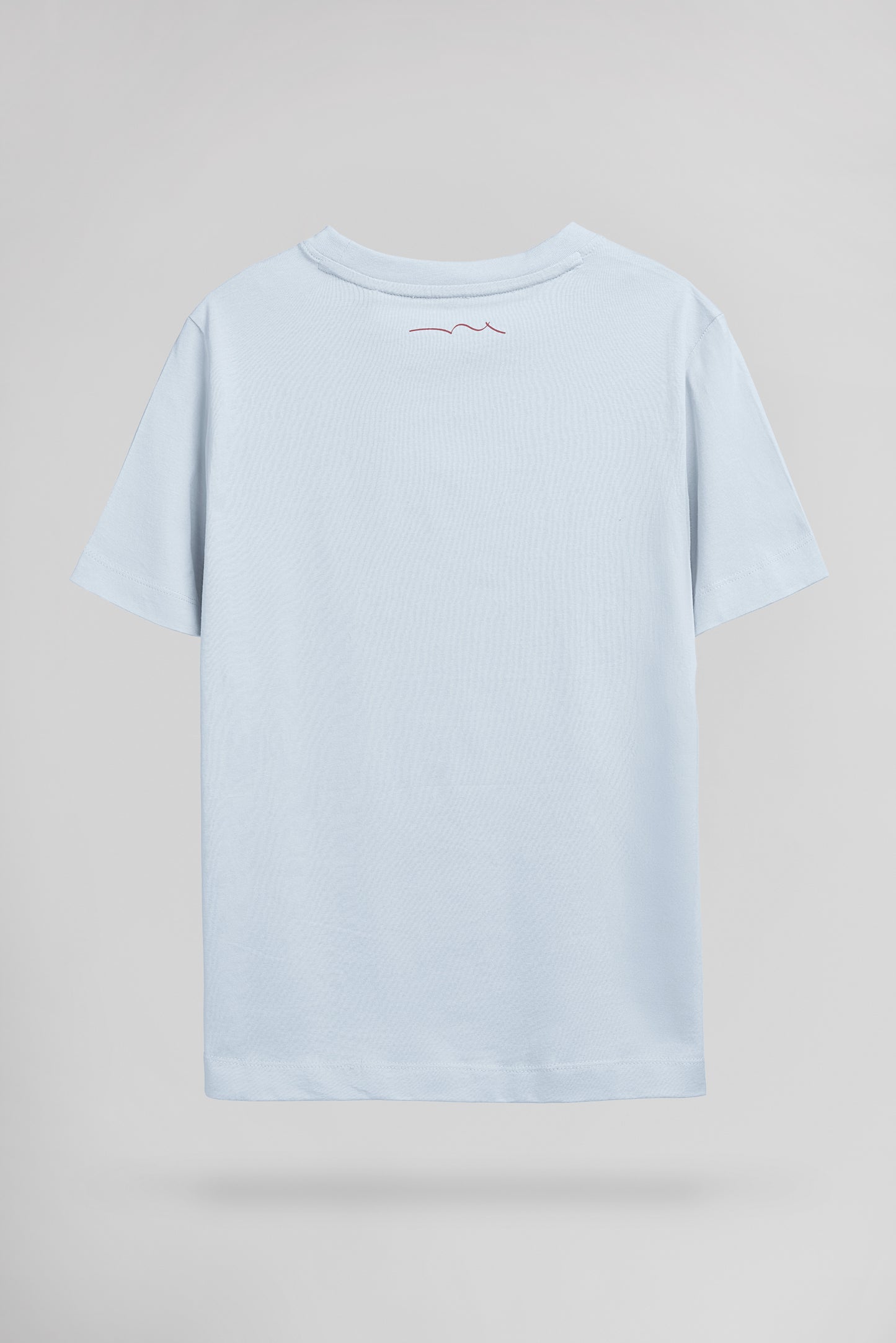 T-shirt col rond T-JIM MC JR PASTEL BLUE - Teddy Smith
