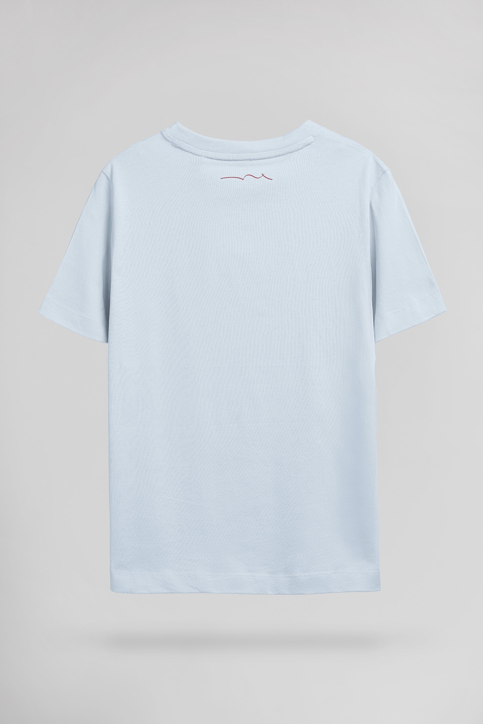 T-shirt col rond T-JIM MC JR PASTEL BLUE - Teddy Smith