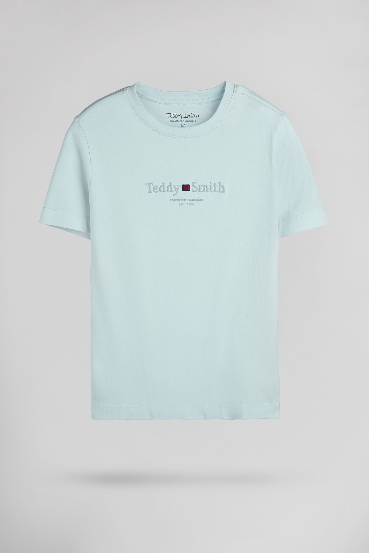 T-shirt col rond T-JIM MC JR BLEACH MENTHOL - Teddy Smith
