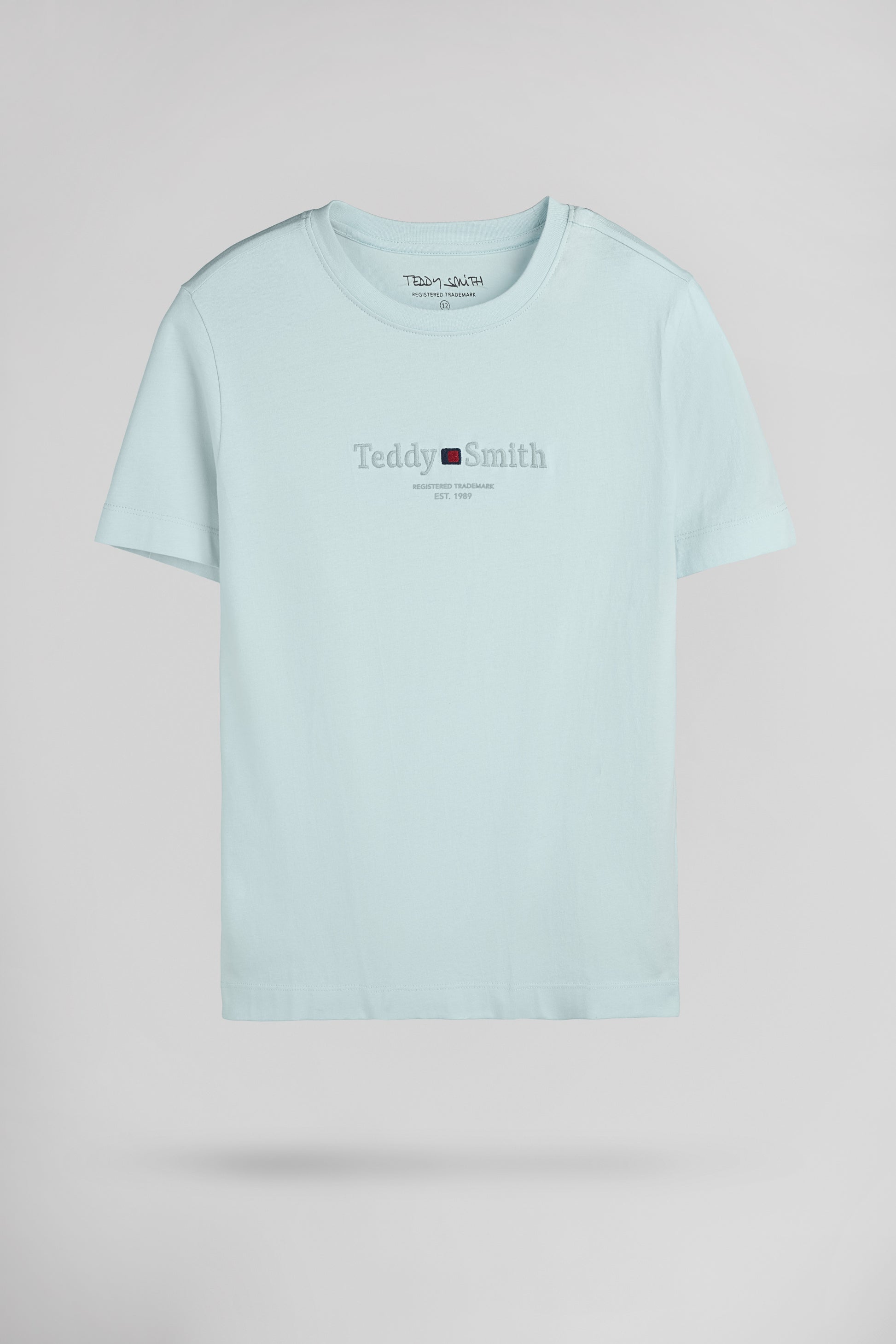 T-shirt col rond T-JIM MC JR BLEACH MENTHOL - Teddy Smith