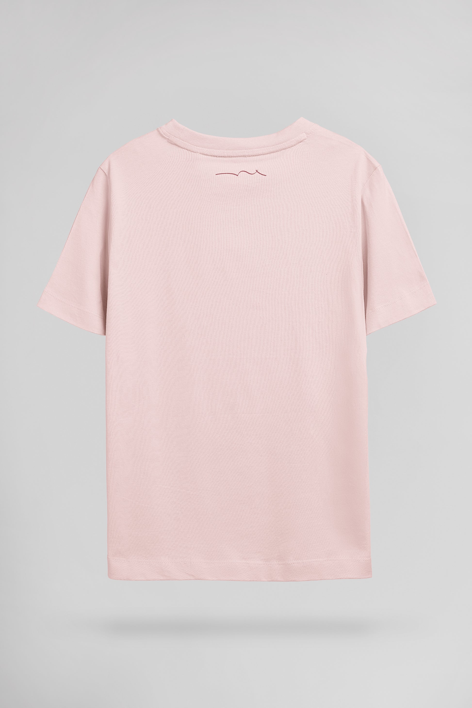 T-shirt col rond T-JIM MC JR ROSE PASTEL - Teddy Smith