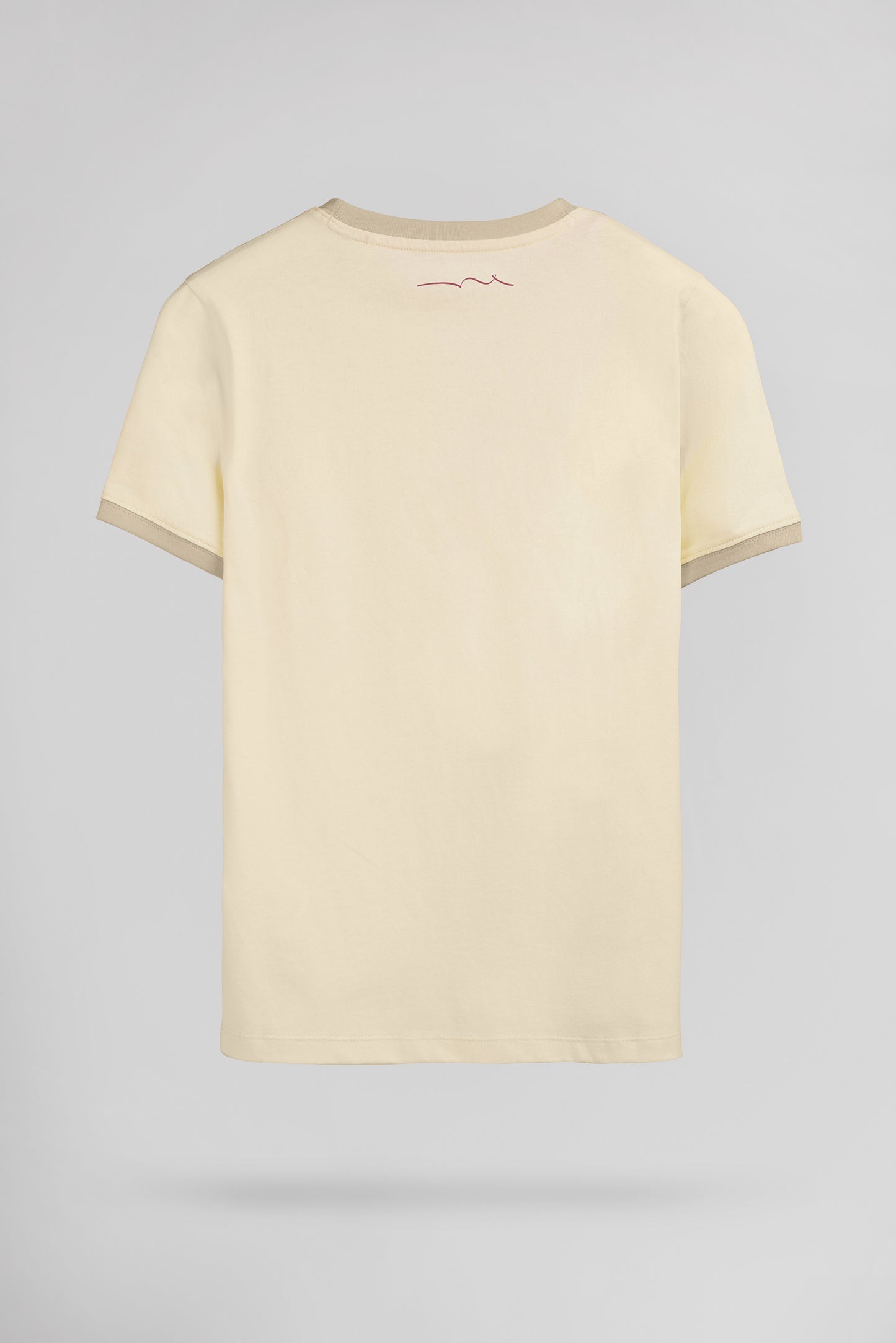 T-shirt col rond THE TEE 2 R MC JR NATUREL - Teddy Smith