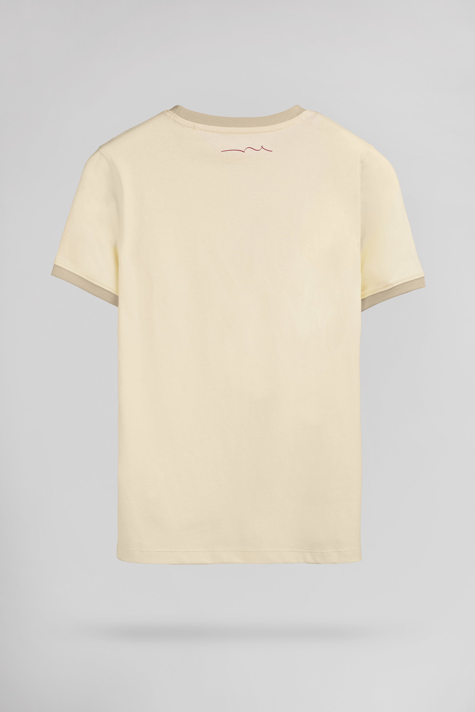 T-shirt col rond THE TEE 2 R MC JR NATUREL - Teddy Smith