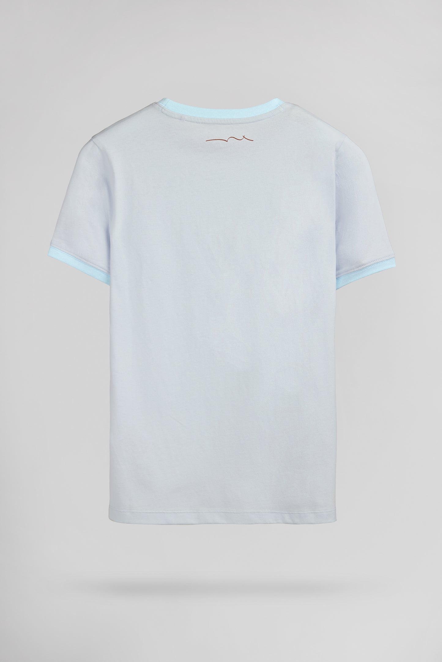 T-shirt col rond THE TEE 2 R MC JR PASTEL BLUE - Teddy Smith