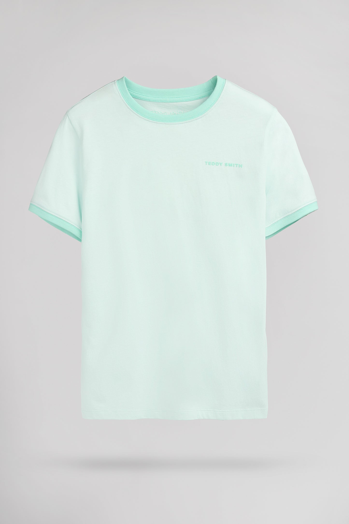 T-shirt THE-TEE 2 R MC BLEACH MENTHOL - Teddy Smith