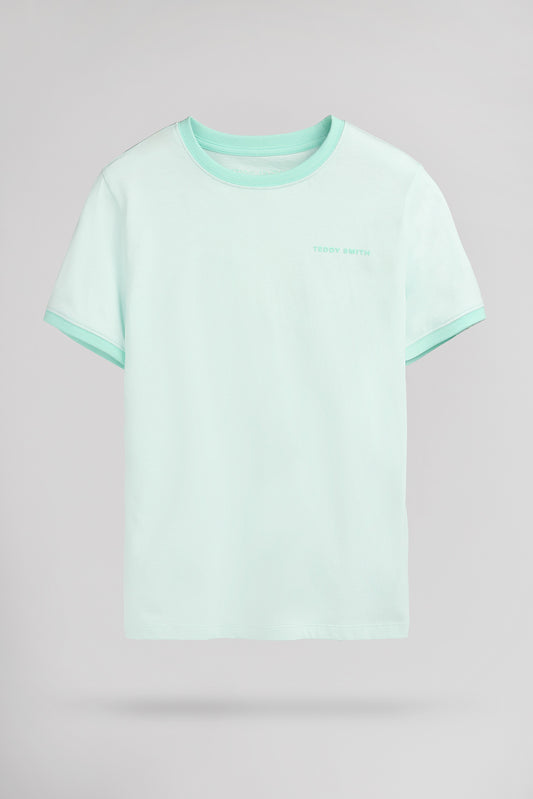 Achat T-shirt THE-TEE 2 R MC BLEACH MENTHOL - Teddy Smith