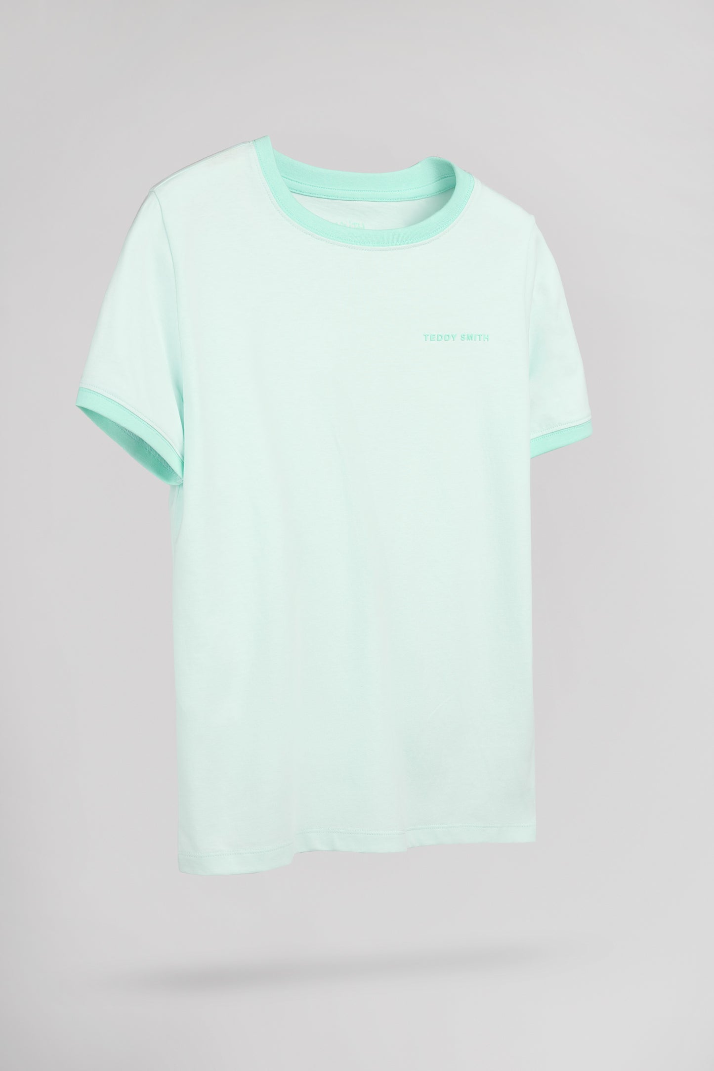 T-shirt THE-TEE 2 R MC BLEACH MENTHOL - Teddy Smith