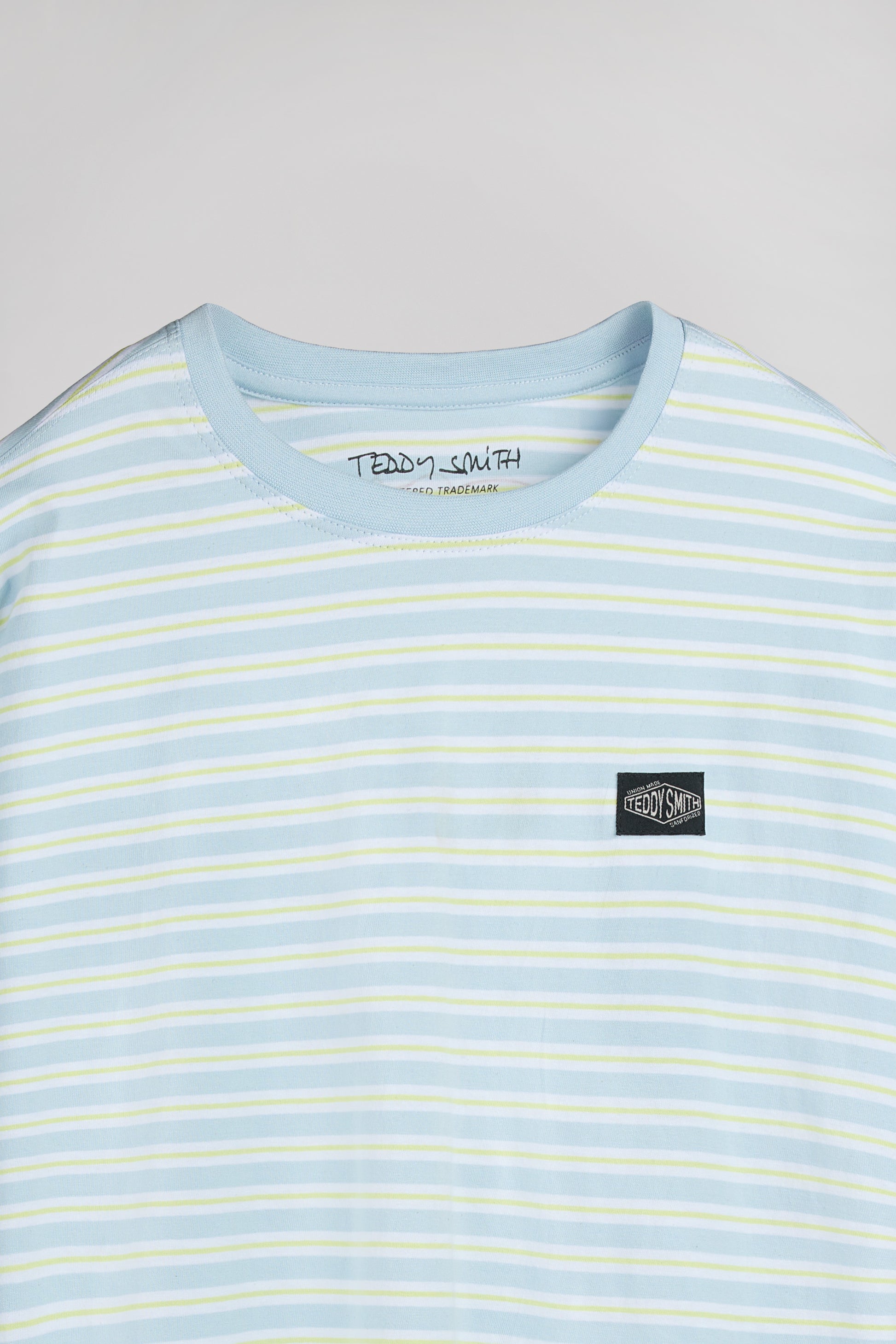 T-shirt T-STRY MC JR PASTEL BLUE - Teddy Smith