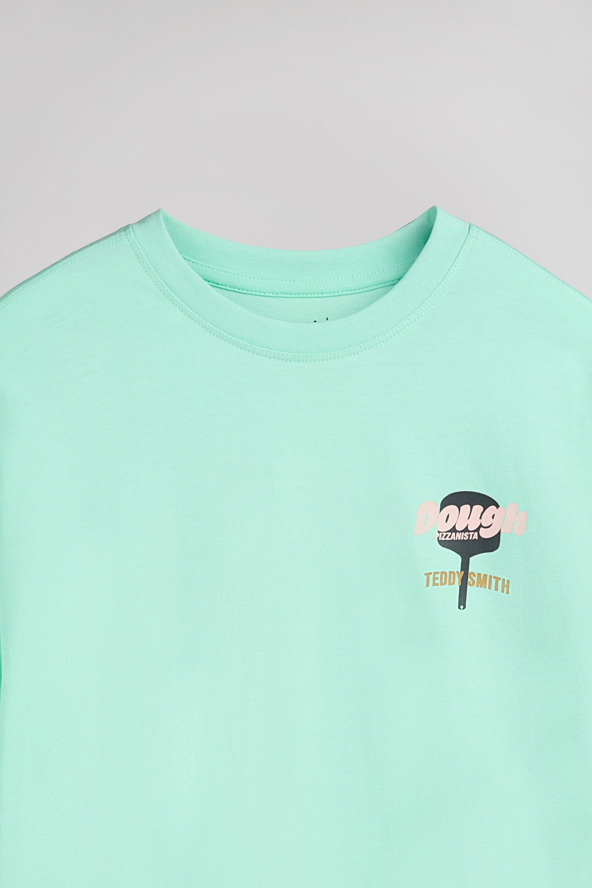 T-shirt T-BIS MC JR VERT MENTHE - Teddy Smith