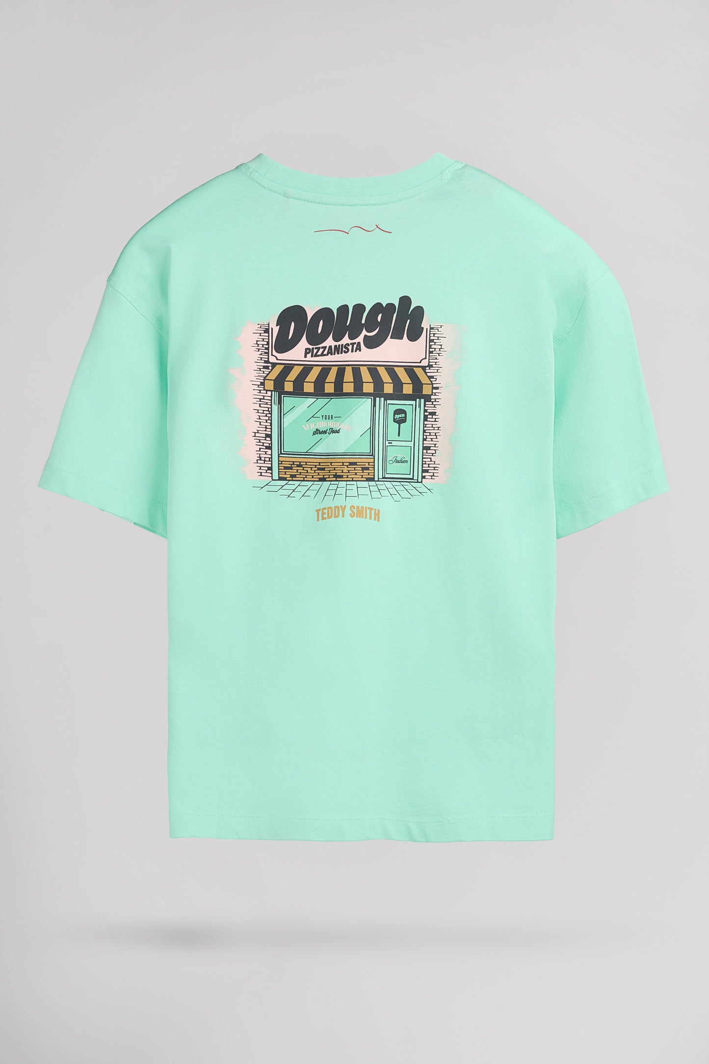 T-shirt T-BIS MC JR VERT MENTHE - Teddy Smith