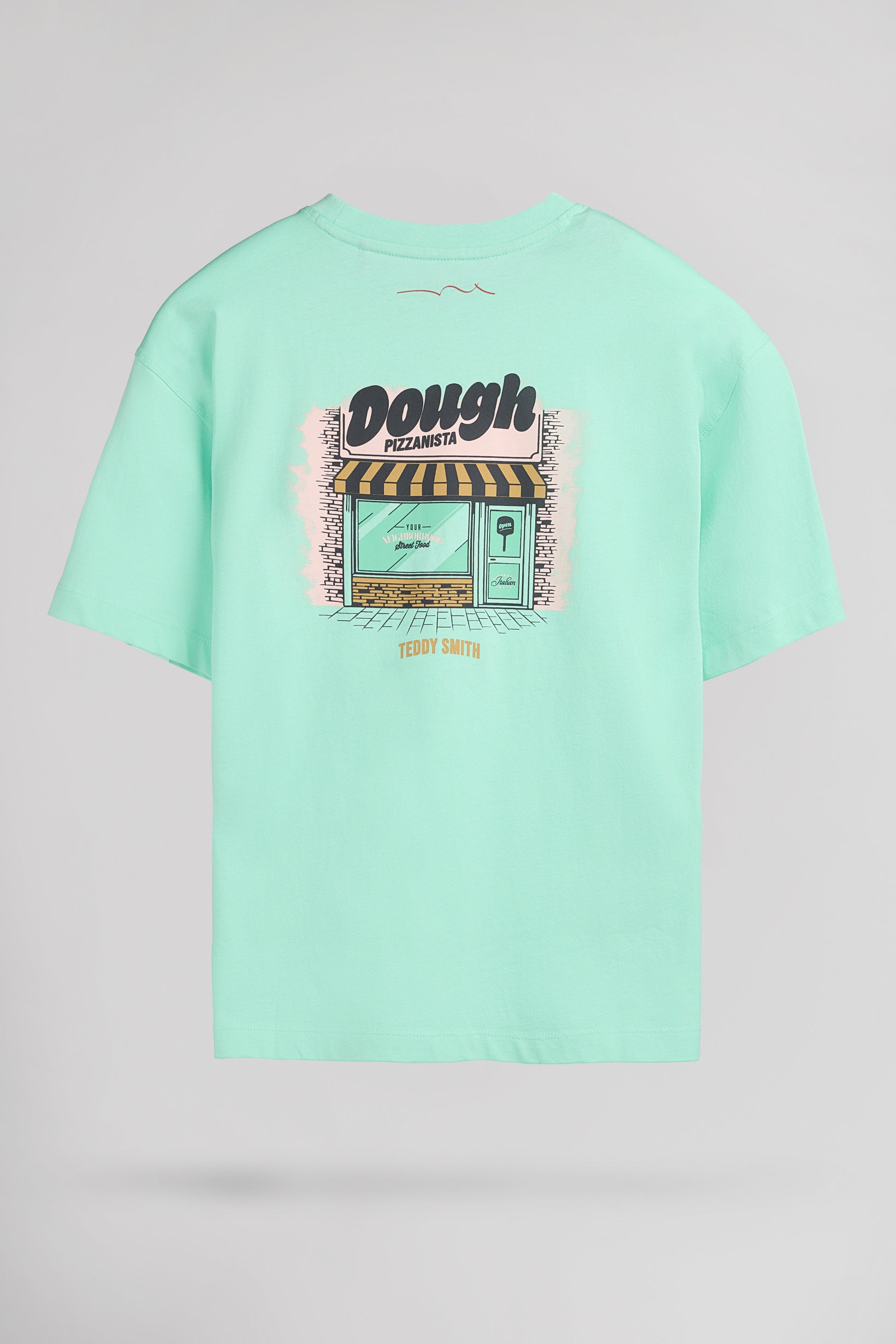 T-shirt T-BIS MC JR VERT MENTHE - Teddy Smith