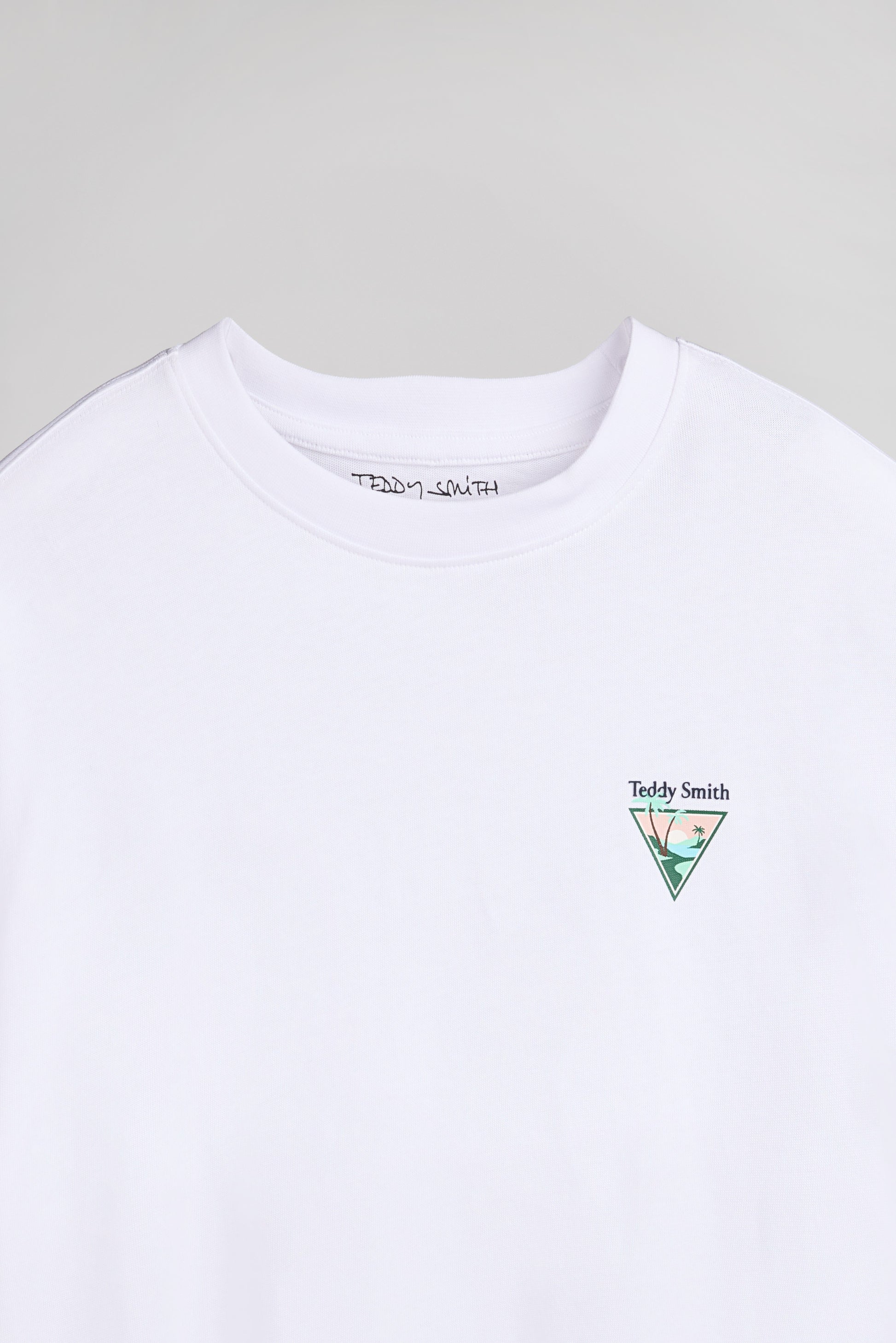 T-shirt T-LAB MC JR BLANC - Teddy Smith