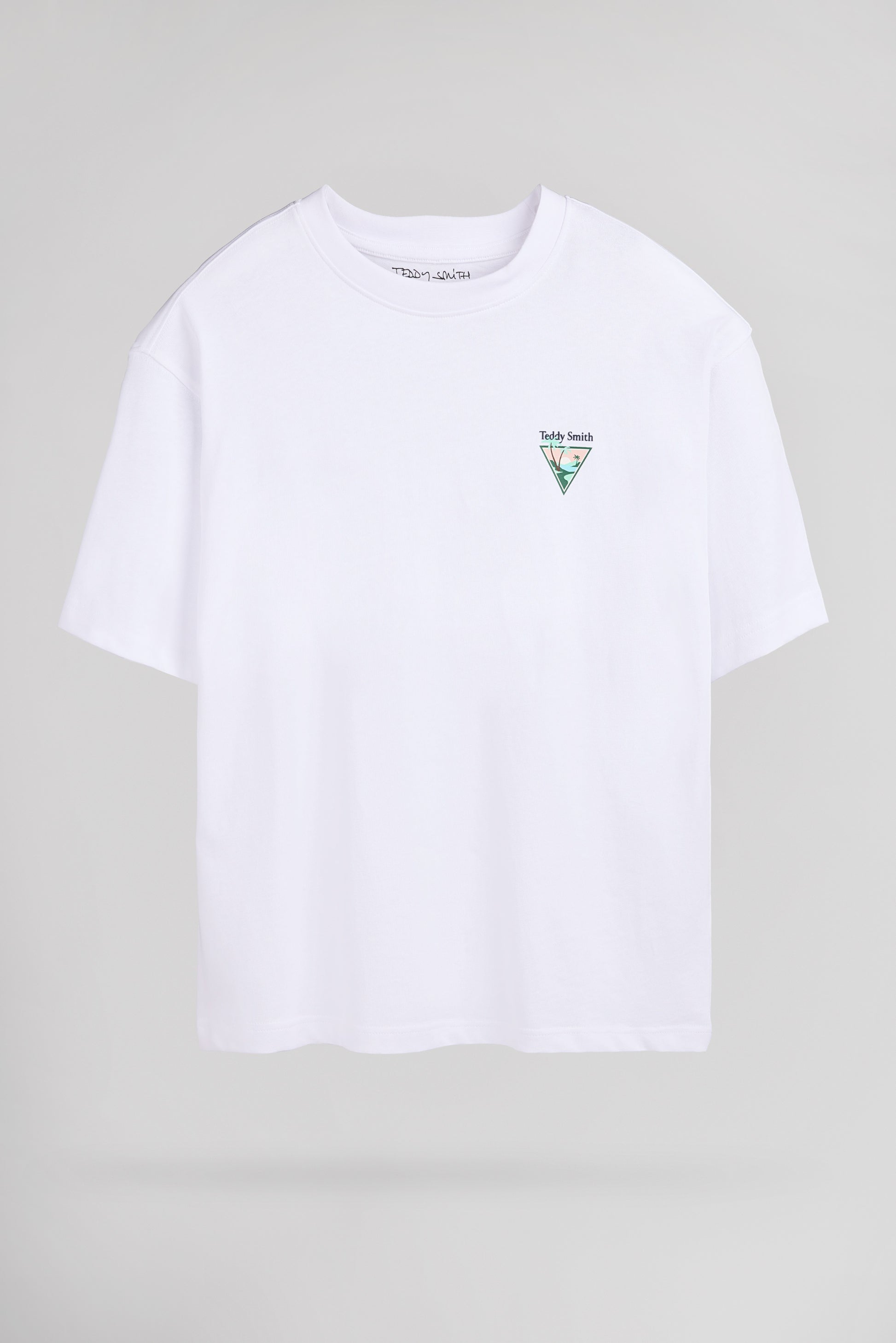 T-shirt T-LAB MC JR BLANC - Teddy Smith