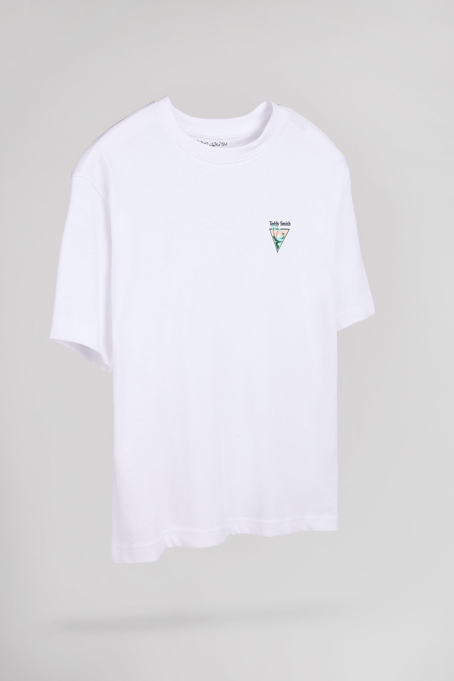 T-shirt T-LAB MC JR BLANC - Teddy Smith