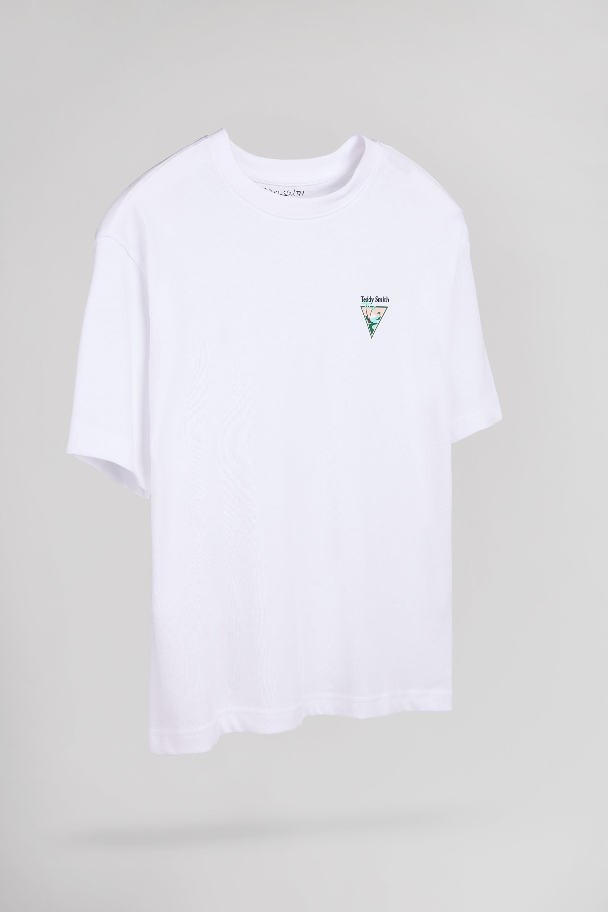 T-shirt T-LAB MC JR BLANC - Teddy Smith