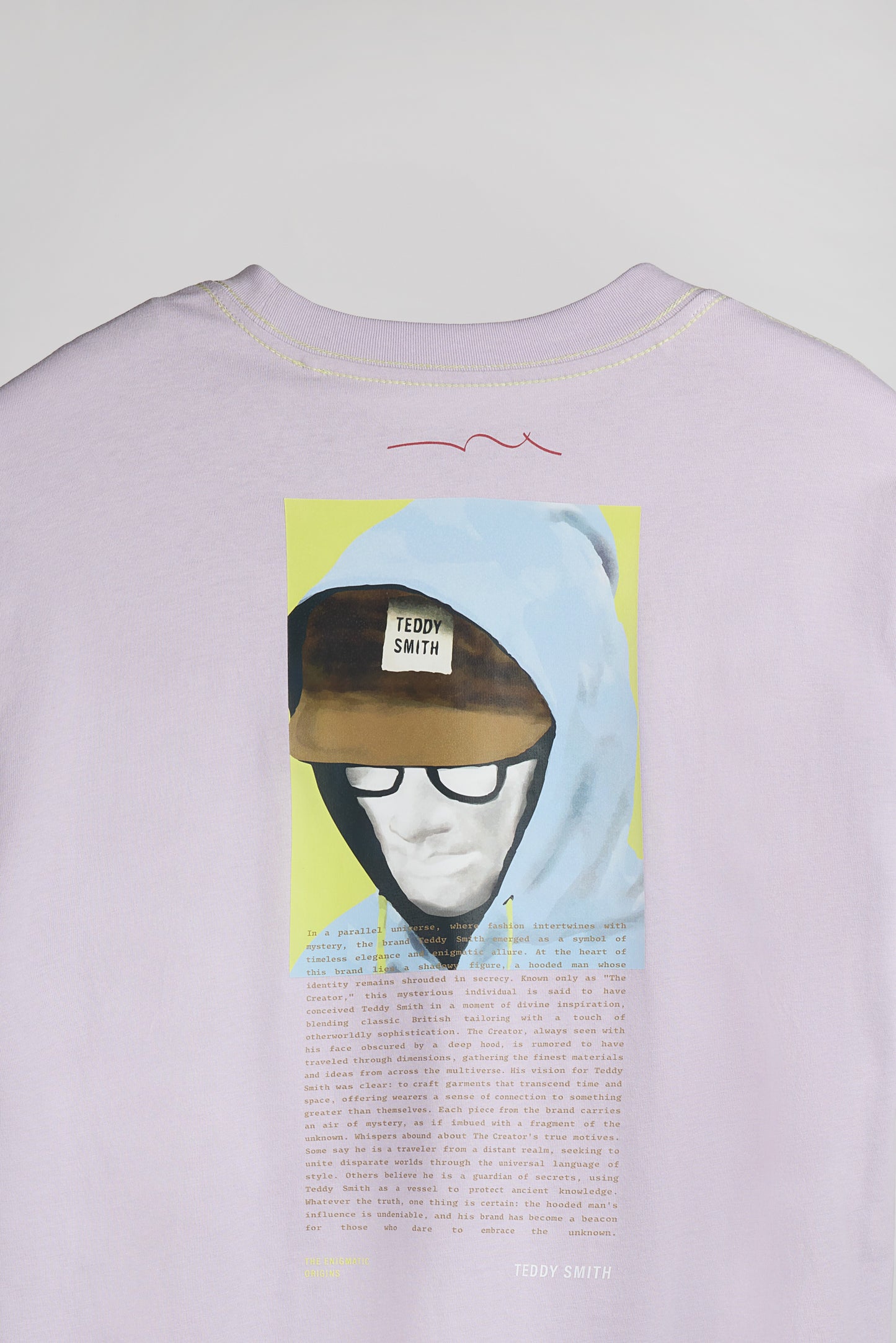 T-shirt T-DIEGO MC JR LAVANDE - Teddy Smith