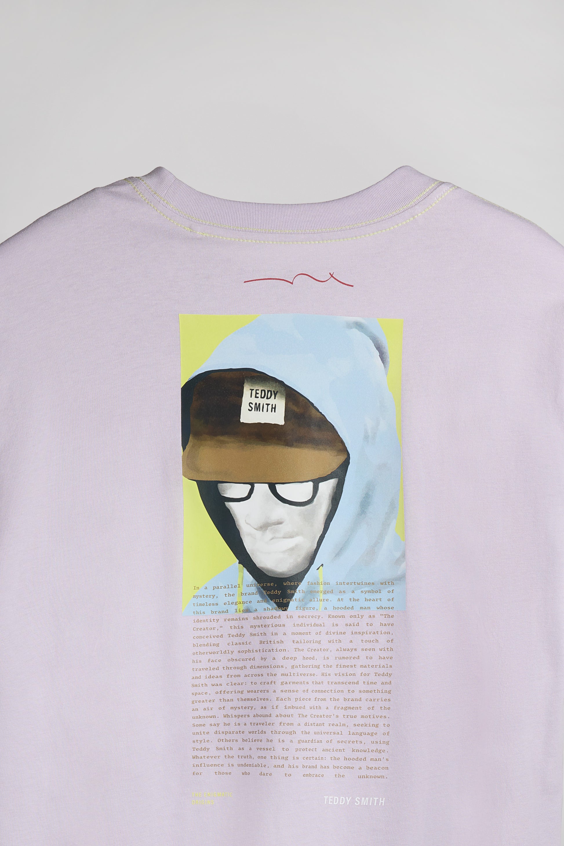 T-shirt T-DIEGO MC JR LAVANDE - Teddy Smith