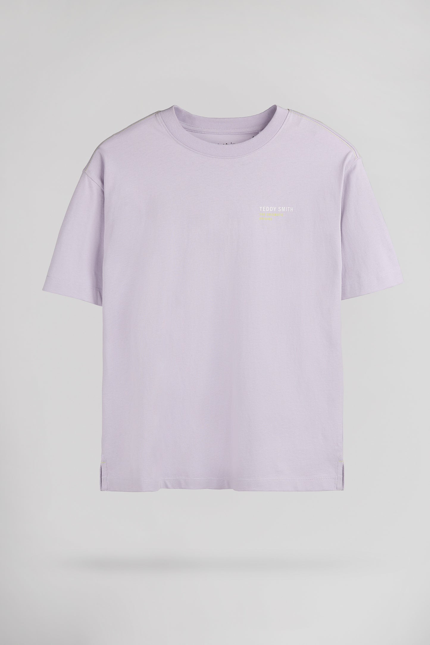 T-shirt T-DIEGO MC JR LAVANDE - Teddy Smith