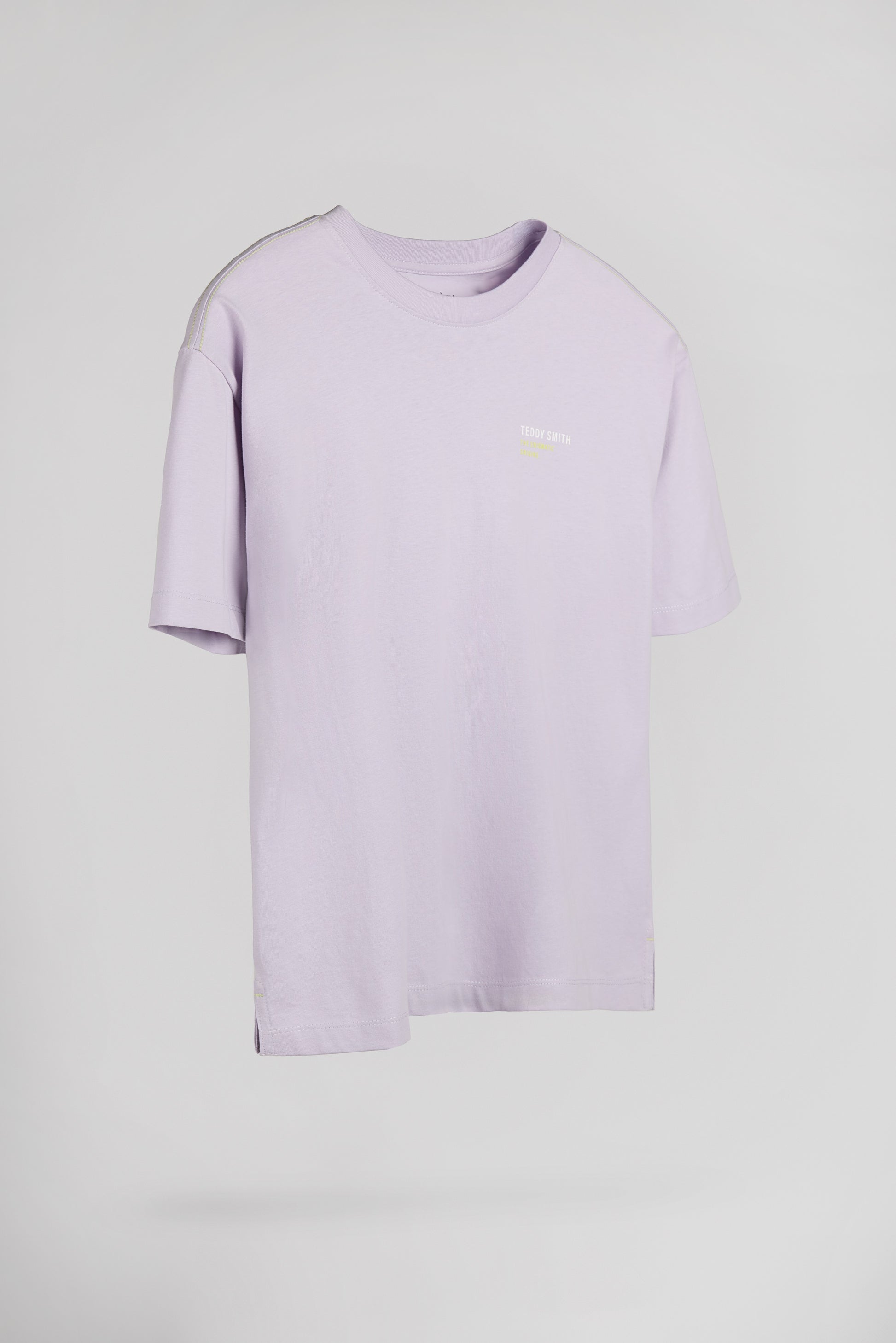 T-shirt T-DIEGO MC JR LAVANDE - Teddy Smith