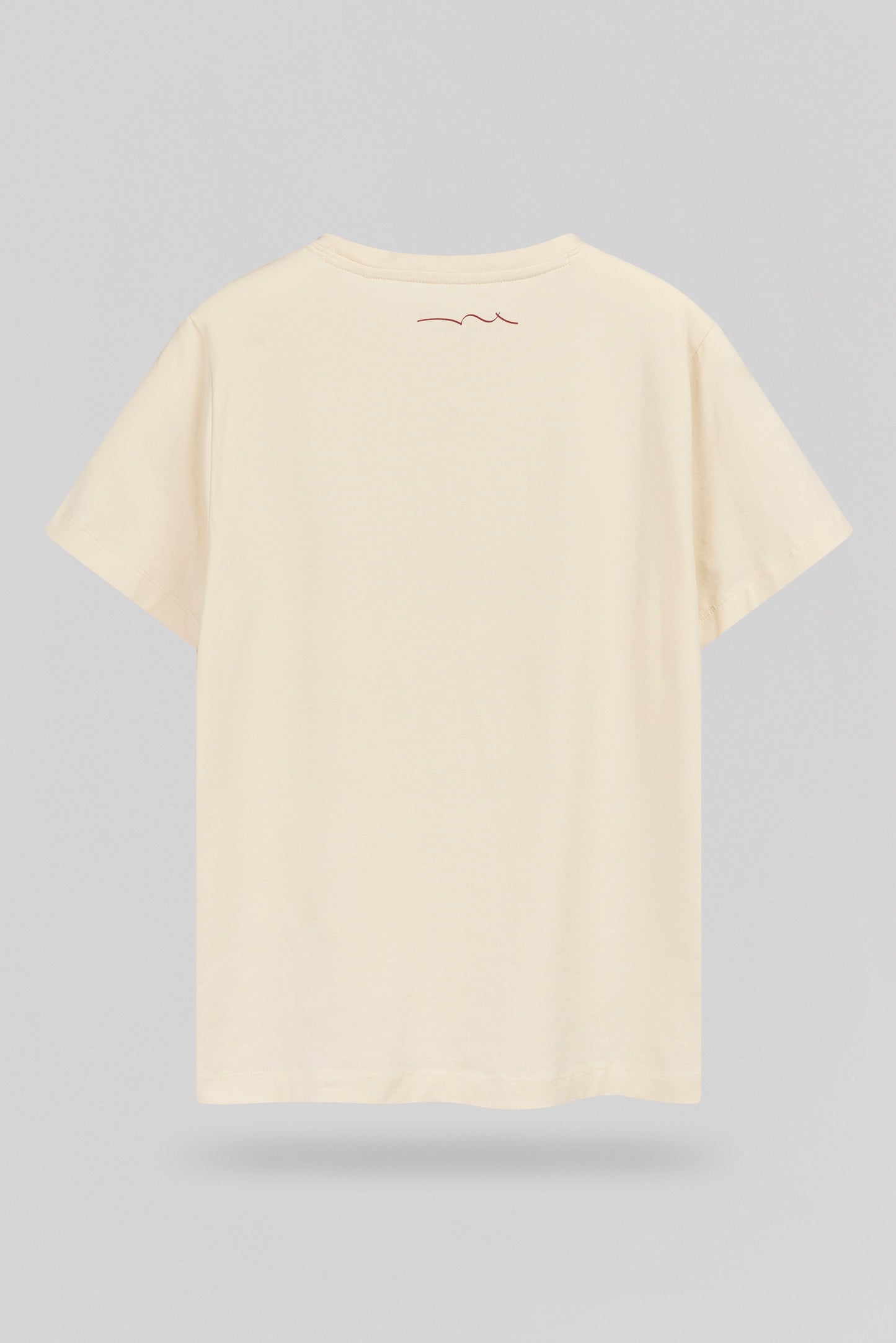 T-shirt ajusté T-COMPANY MC JR CREAM - Teddy Smith