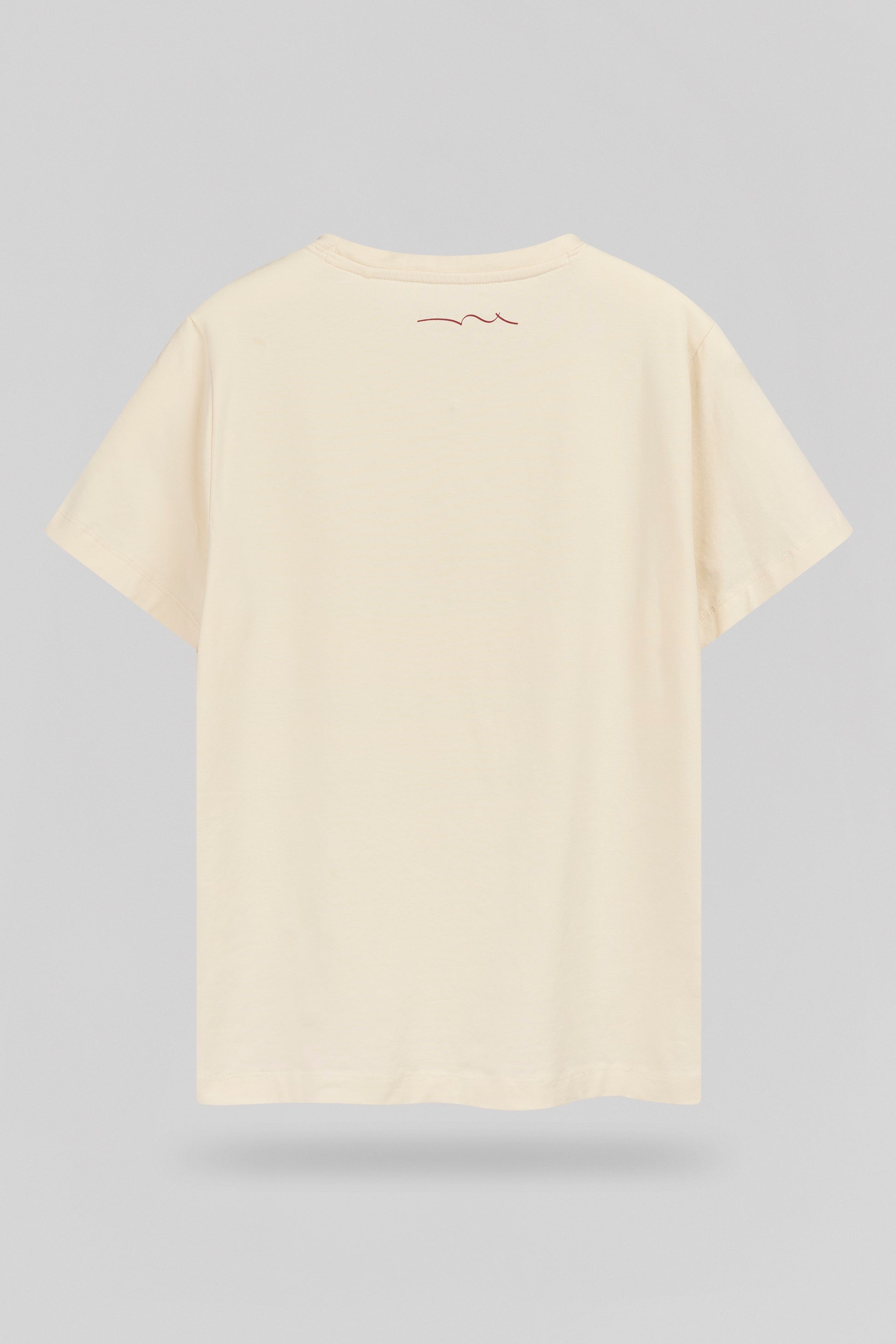 T-shirt ajusté T-COMPANY MC JR CREAM - Teddy Smith
