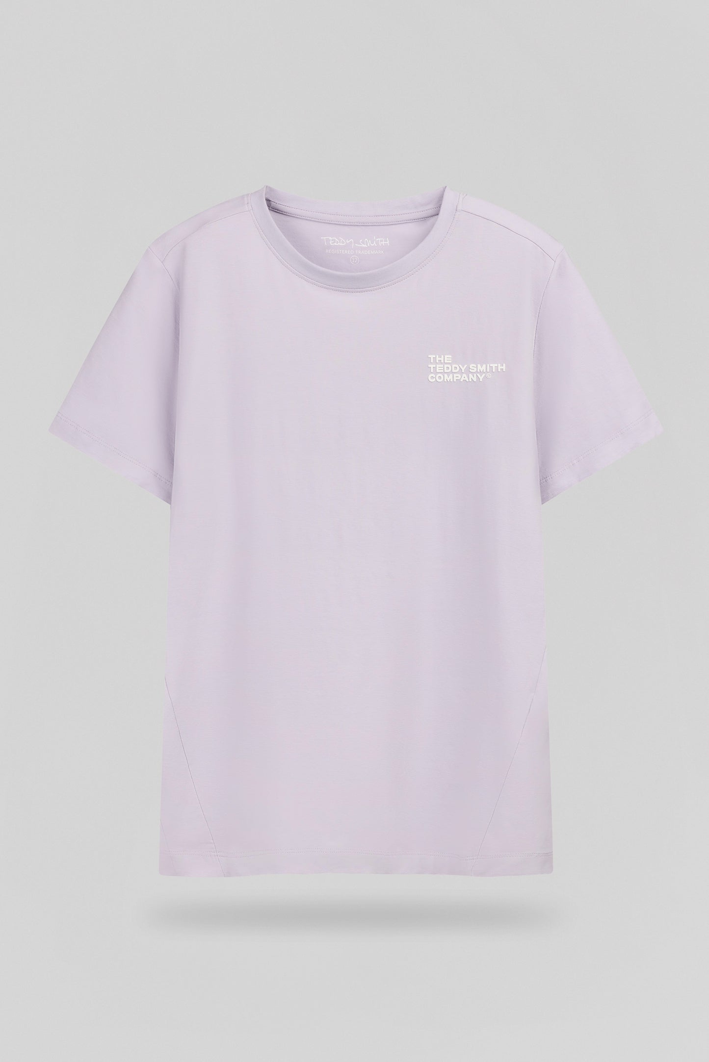 T-shirt ajusté T-COMPANY MC JR LAVANDE - Teddy Smith