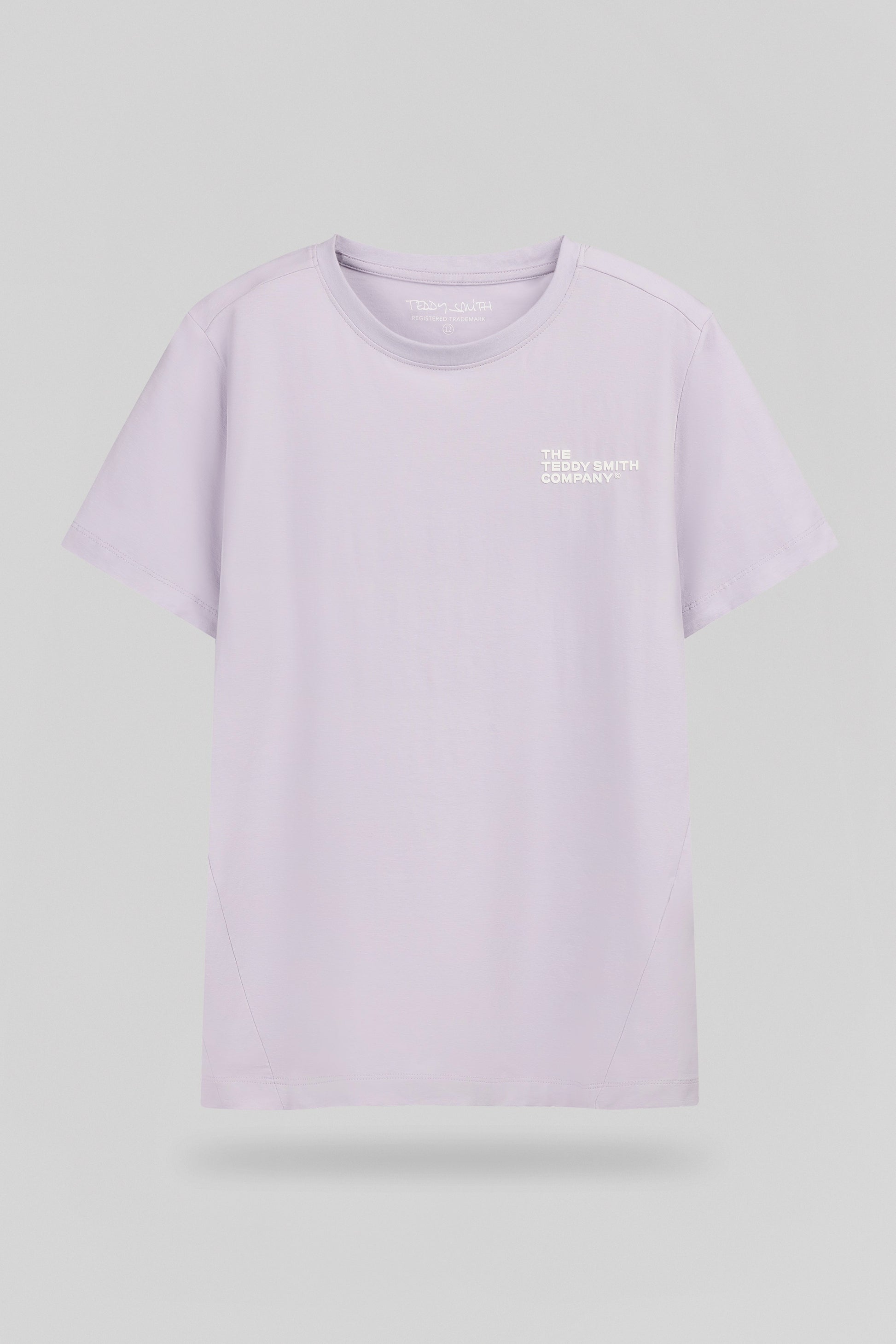 T-shirt ajusté T-COMPANY MC JR LAVANDE - Teddy Smith