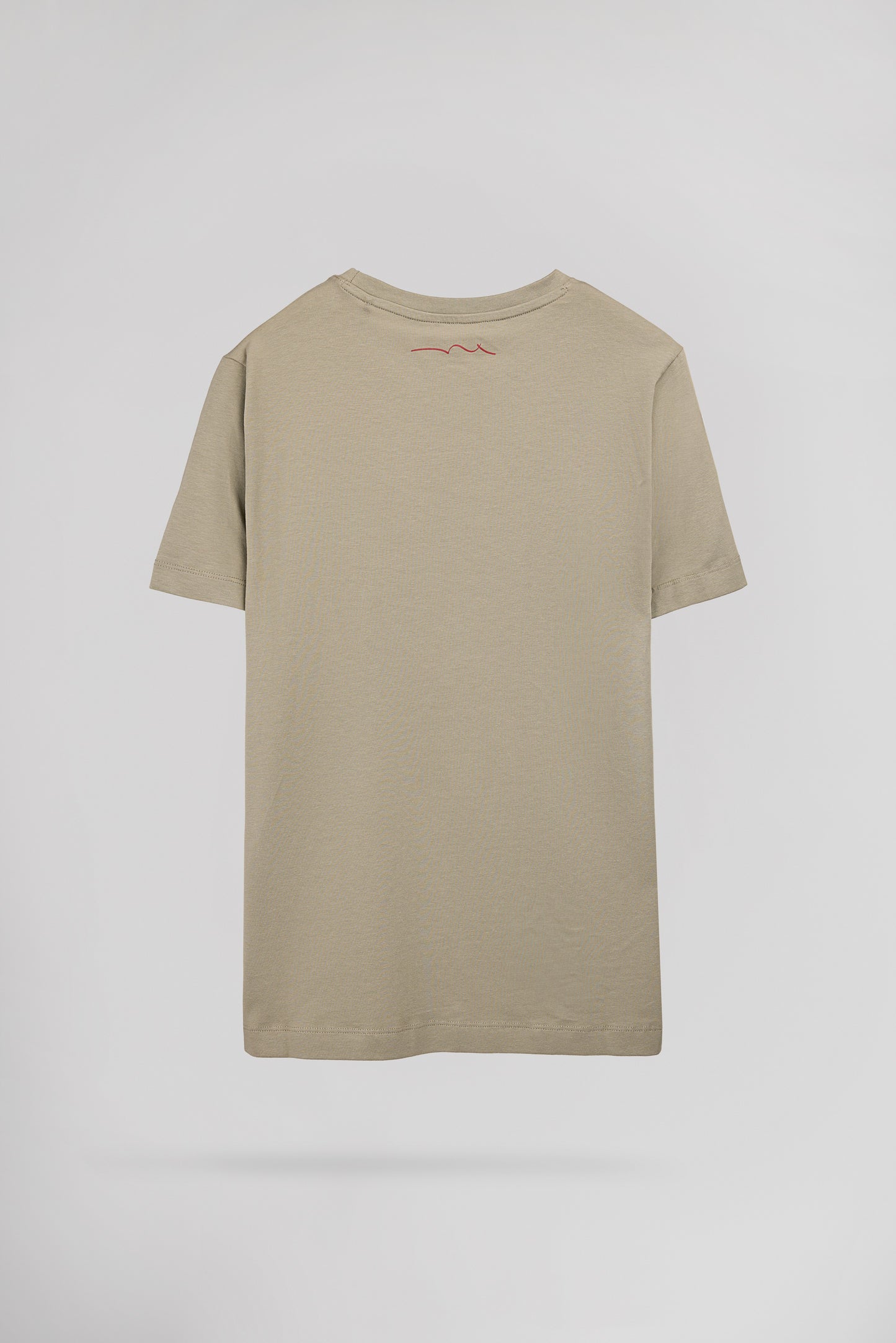 T-shirt T-COMPANY MC JR BLEACH KAKI