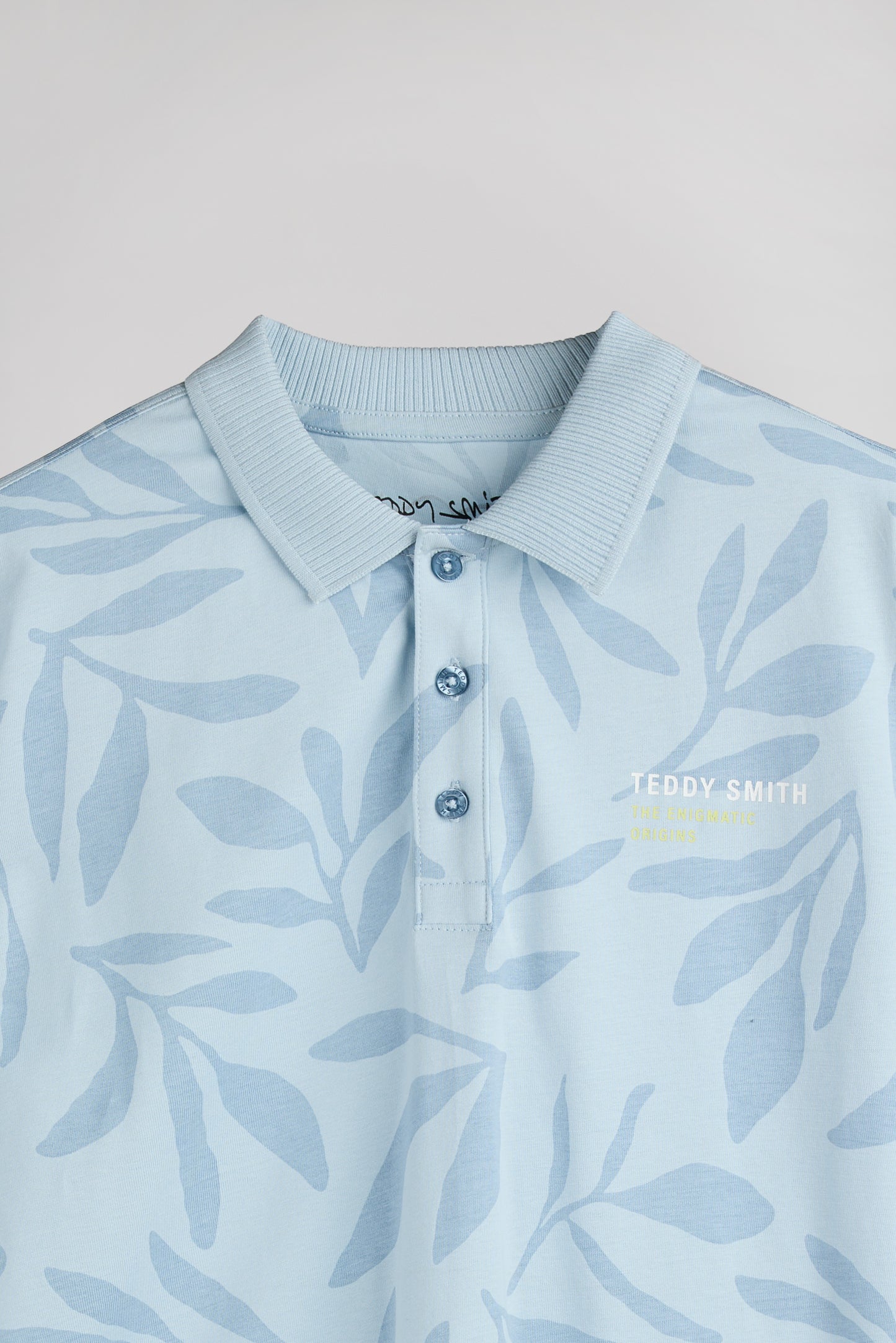 Polo P-ARES MC JR PASTEL BLUE - Teddy Smith