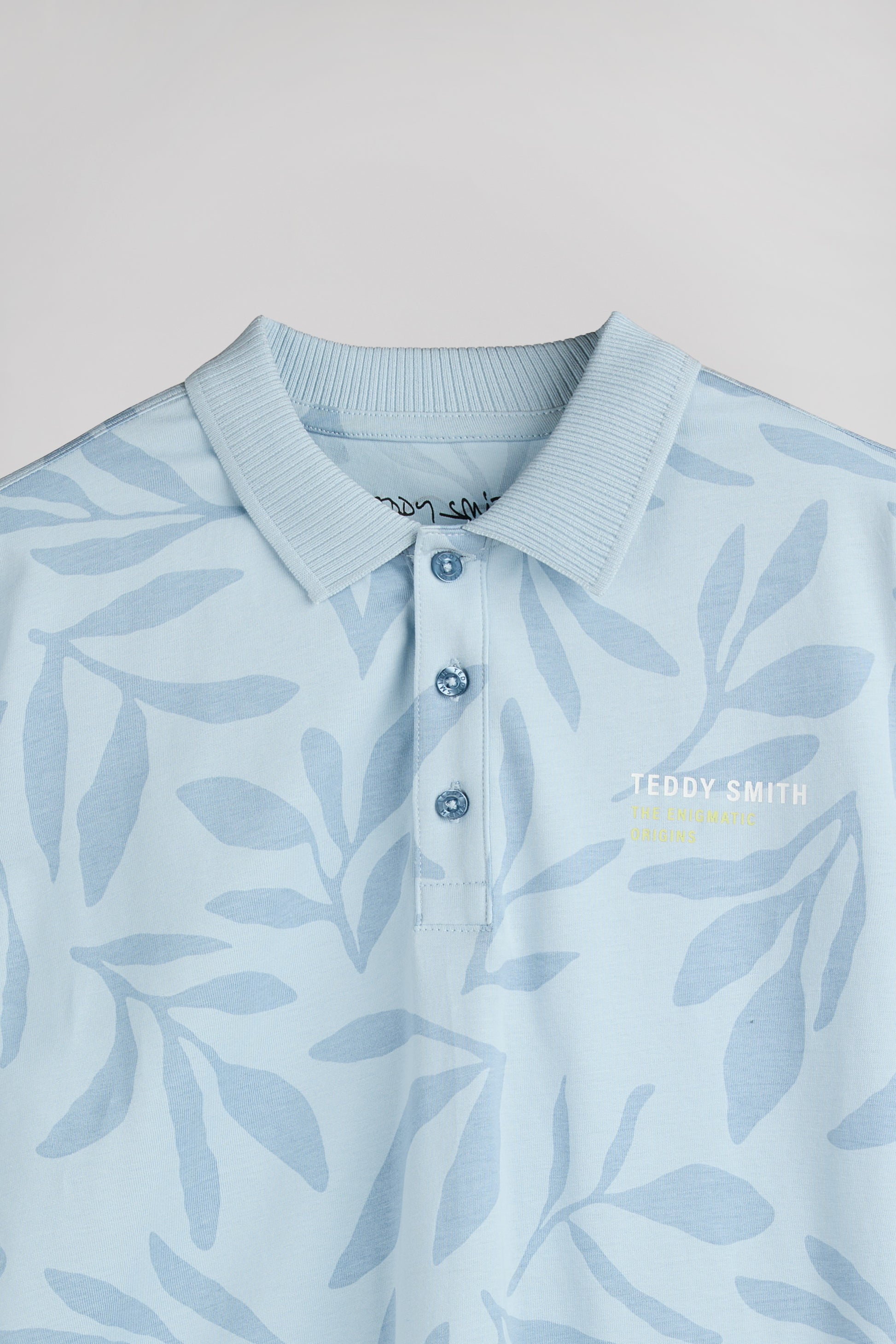 Polo P-ARES MC JR PASTEL BLUE - Teddy Smith