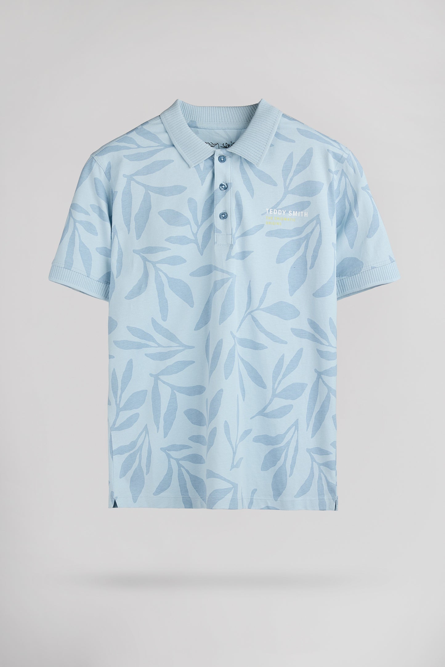 Polo P-ARES MC JR PASTEL BLUE - Teddy Smith