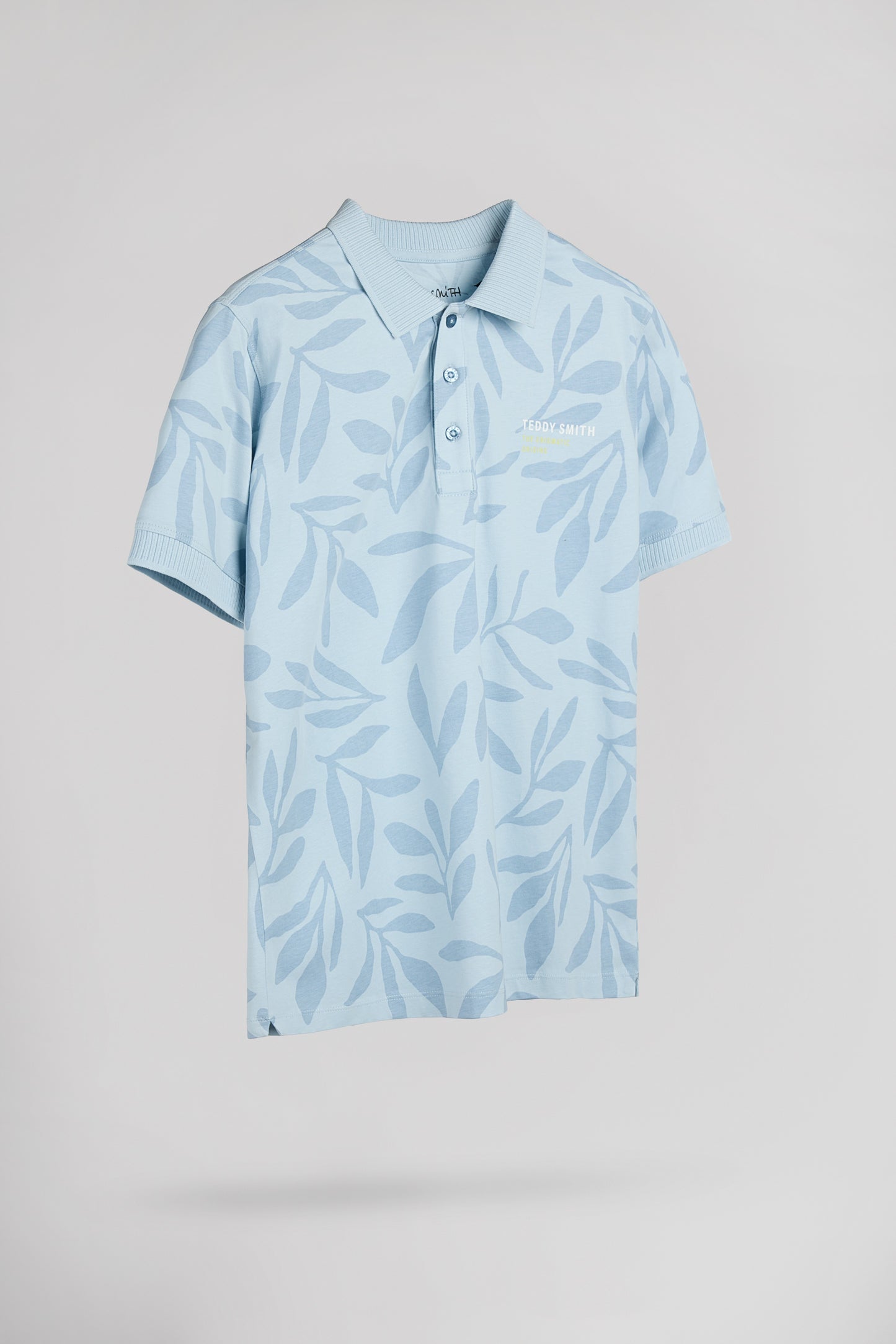 Polo P-ARES MC JR PASTEL BLUE - Teddy Smith