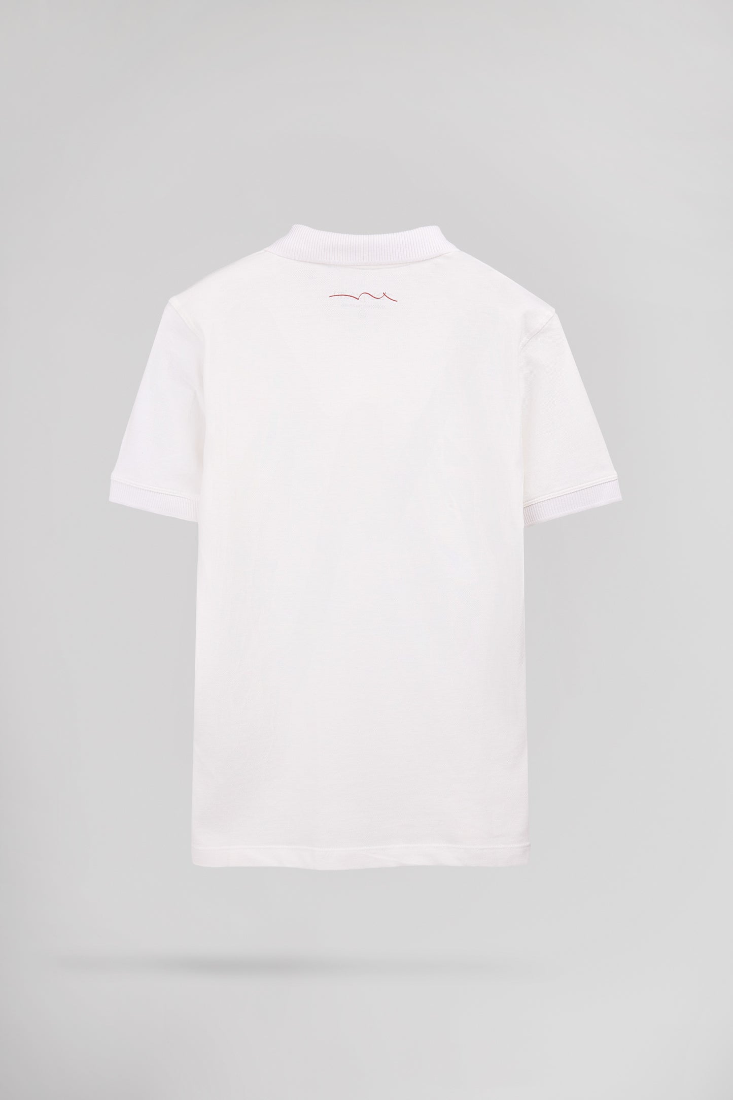 Polo P-LARY MC JR BLANC