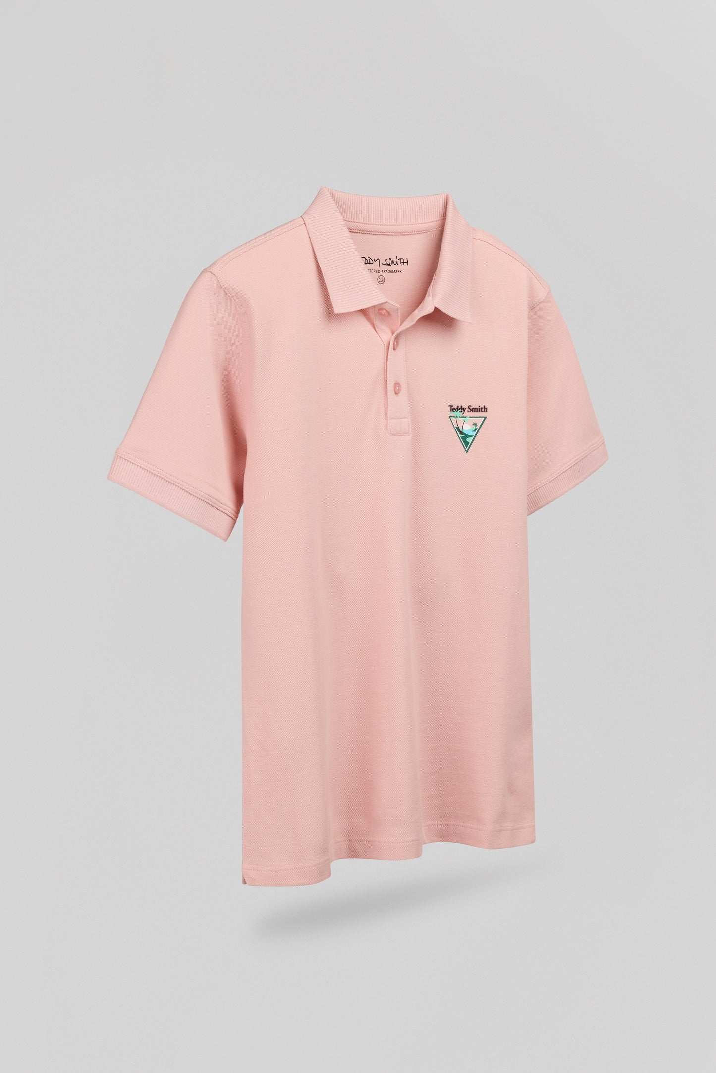 Polo P-LARY MC JR ROSE PASTEL - Teddy Smith