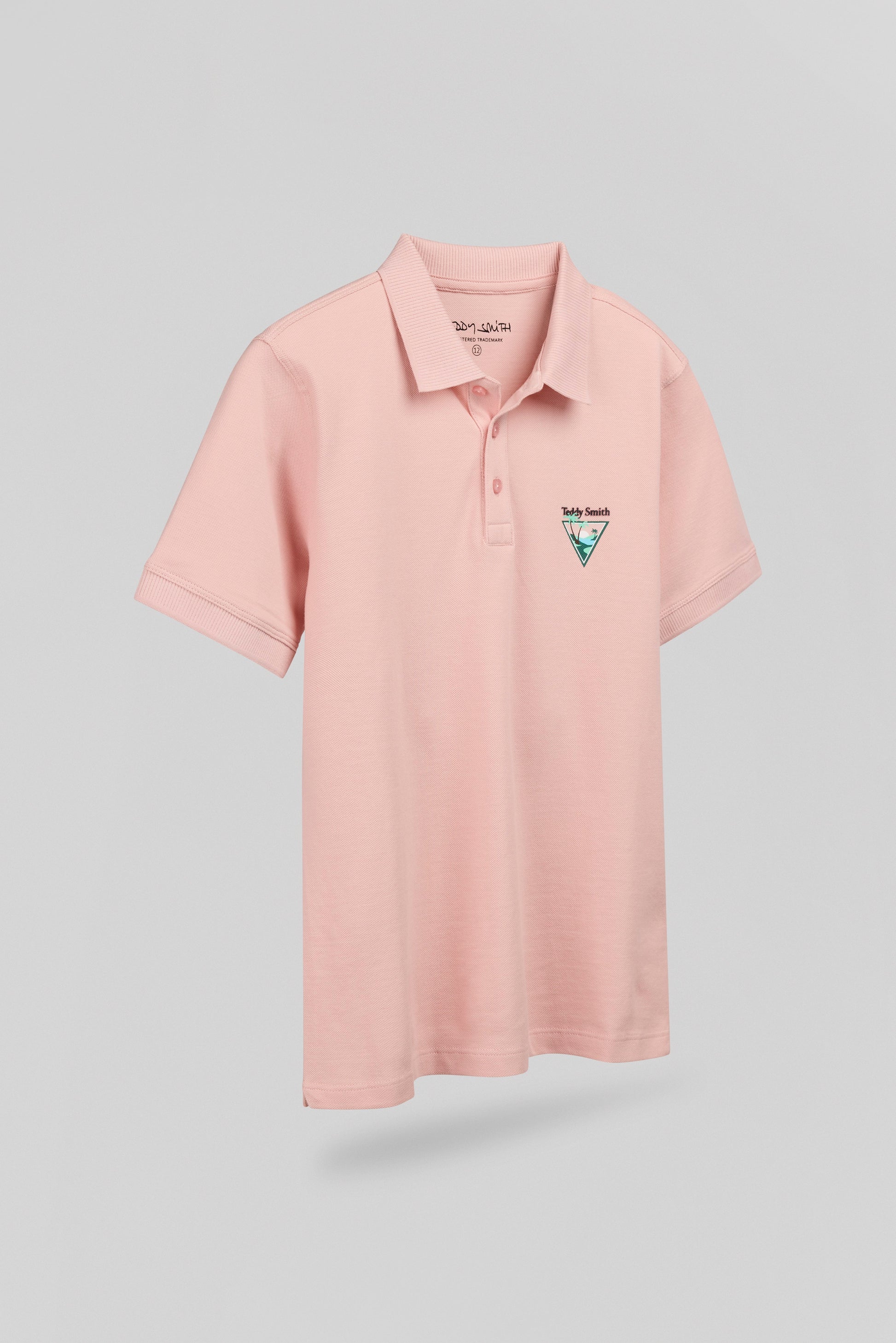 Polo P-LARY MC JR ROSE PASTEL - Teddy Smith