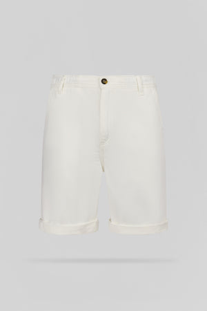 Short denim S-ARLO SH MIDDLE WHITE