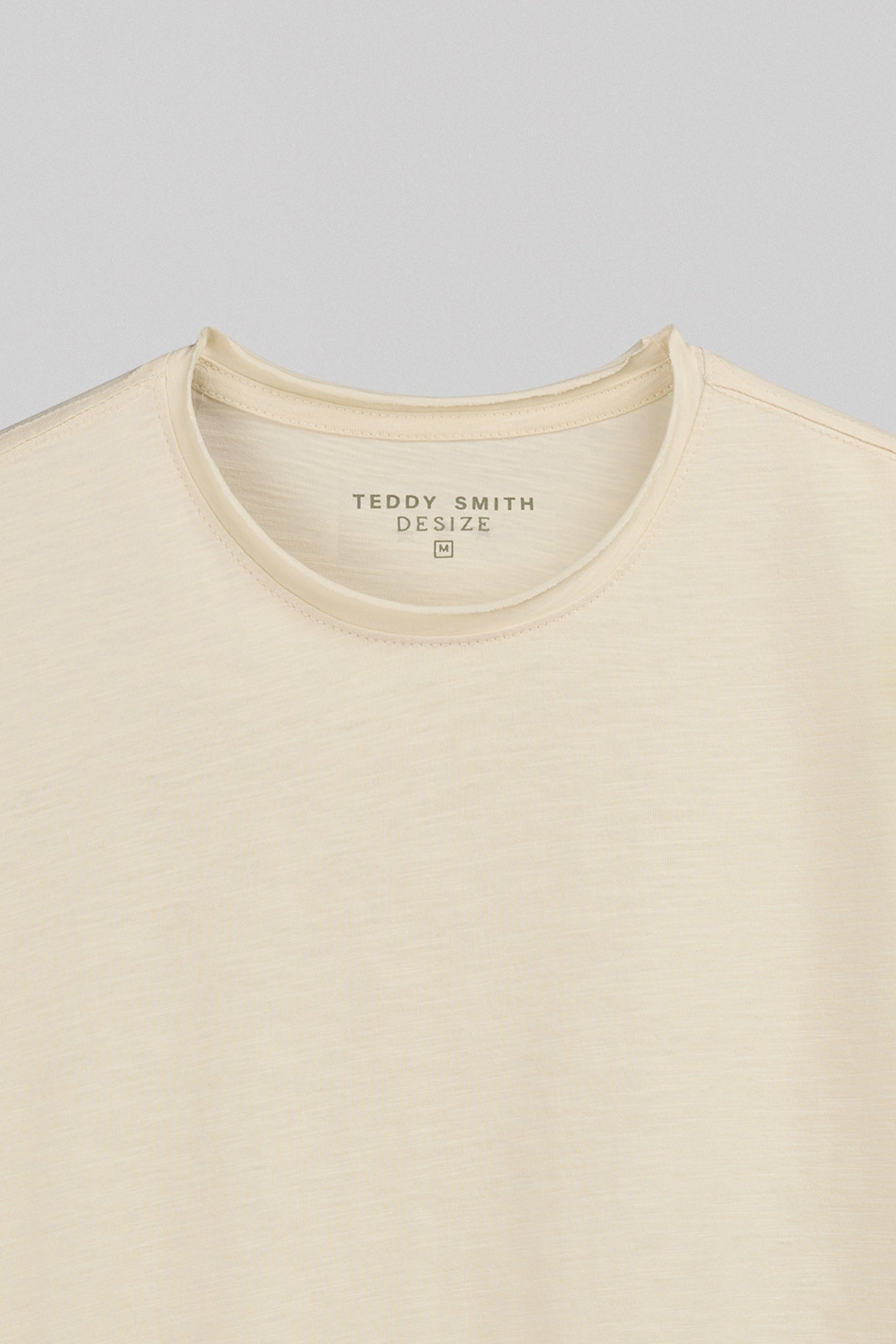 T-shirt T-PERRY MC CREAM - Teddy Smith
