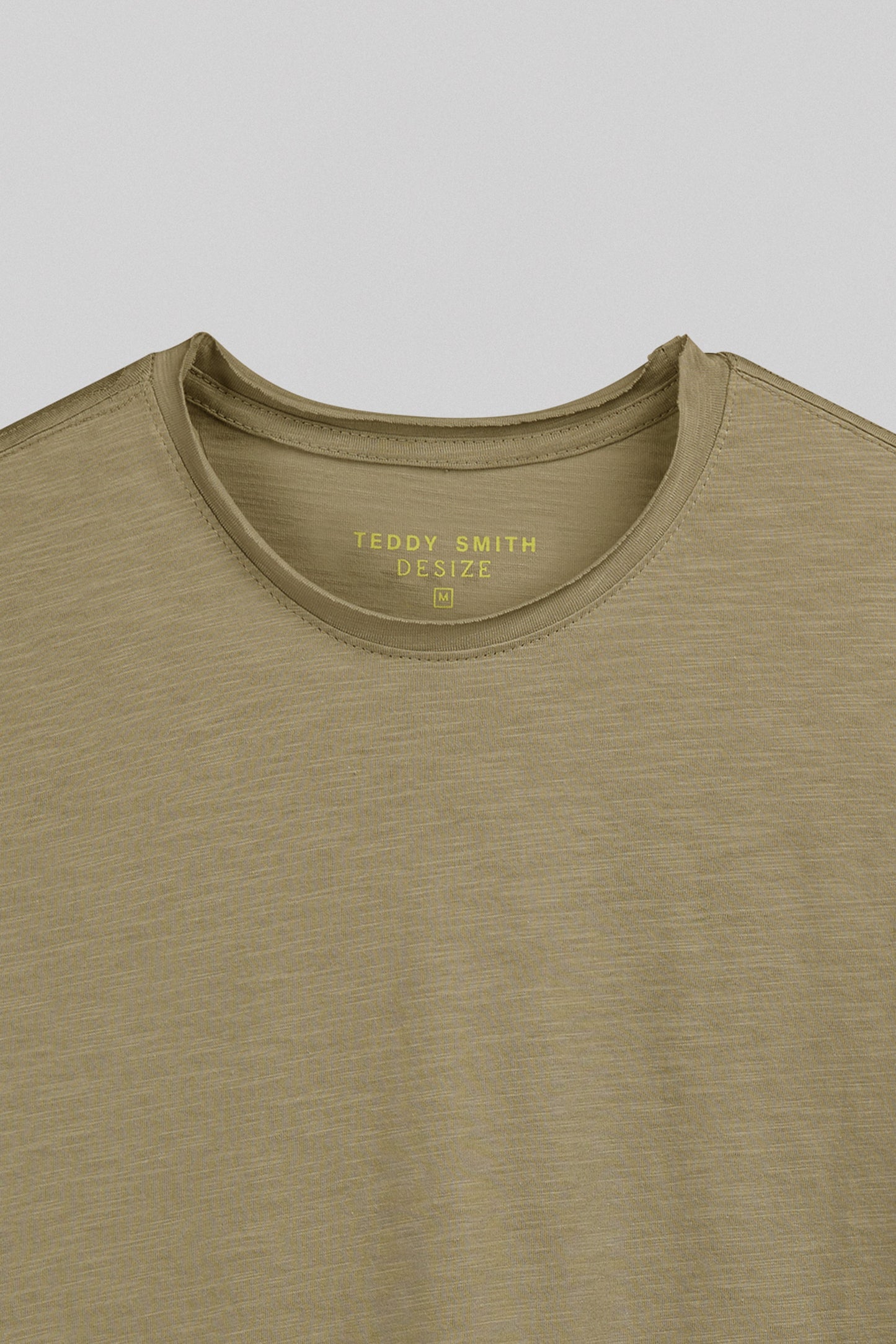 T-shirt T-PERRY MC KAKI SABLE - Teddy Smith