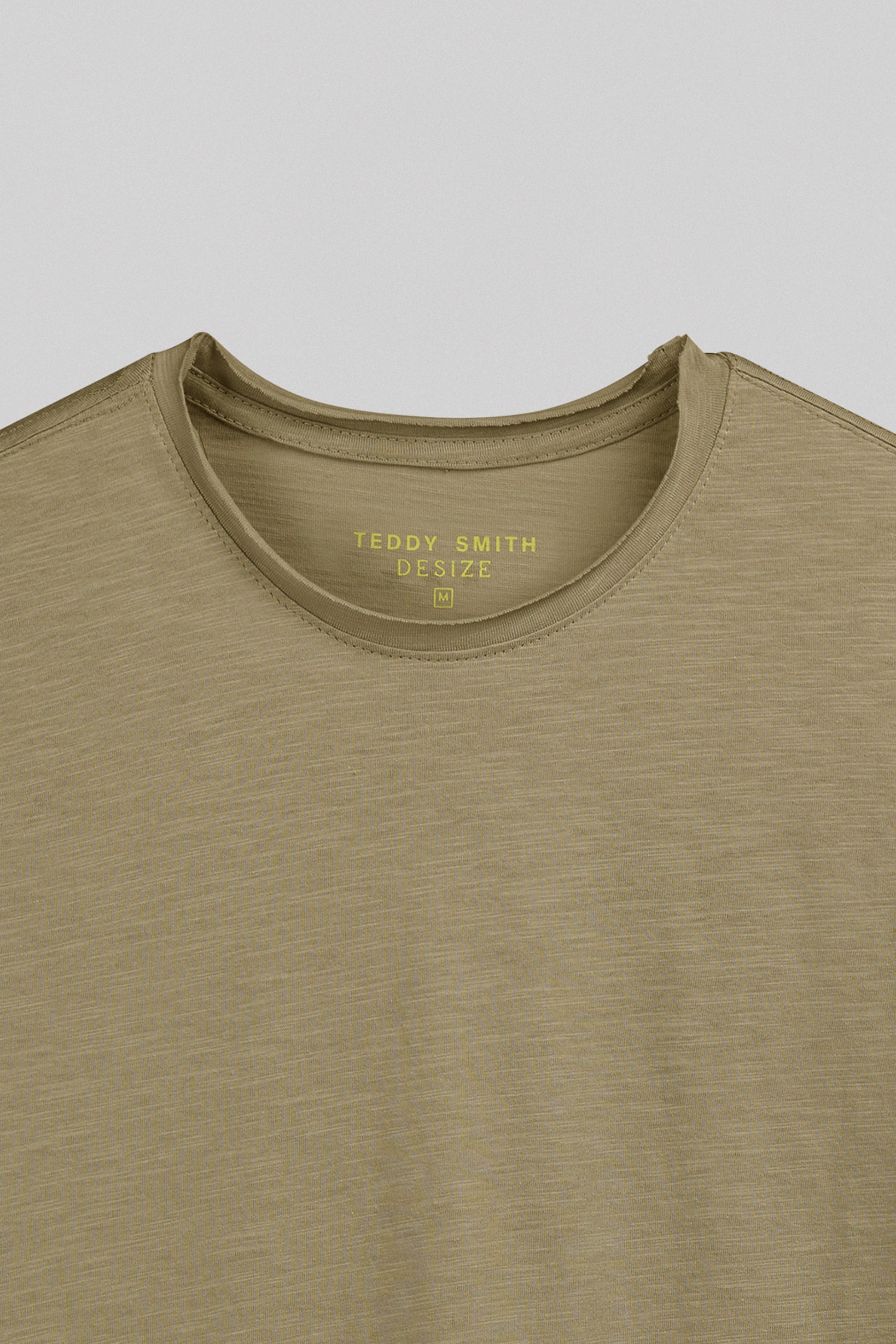 T-shirt T-PERRY MC KAKI SABLE - Teddy Smith