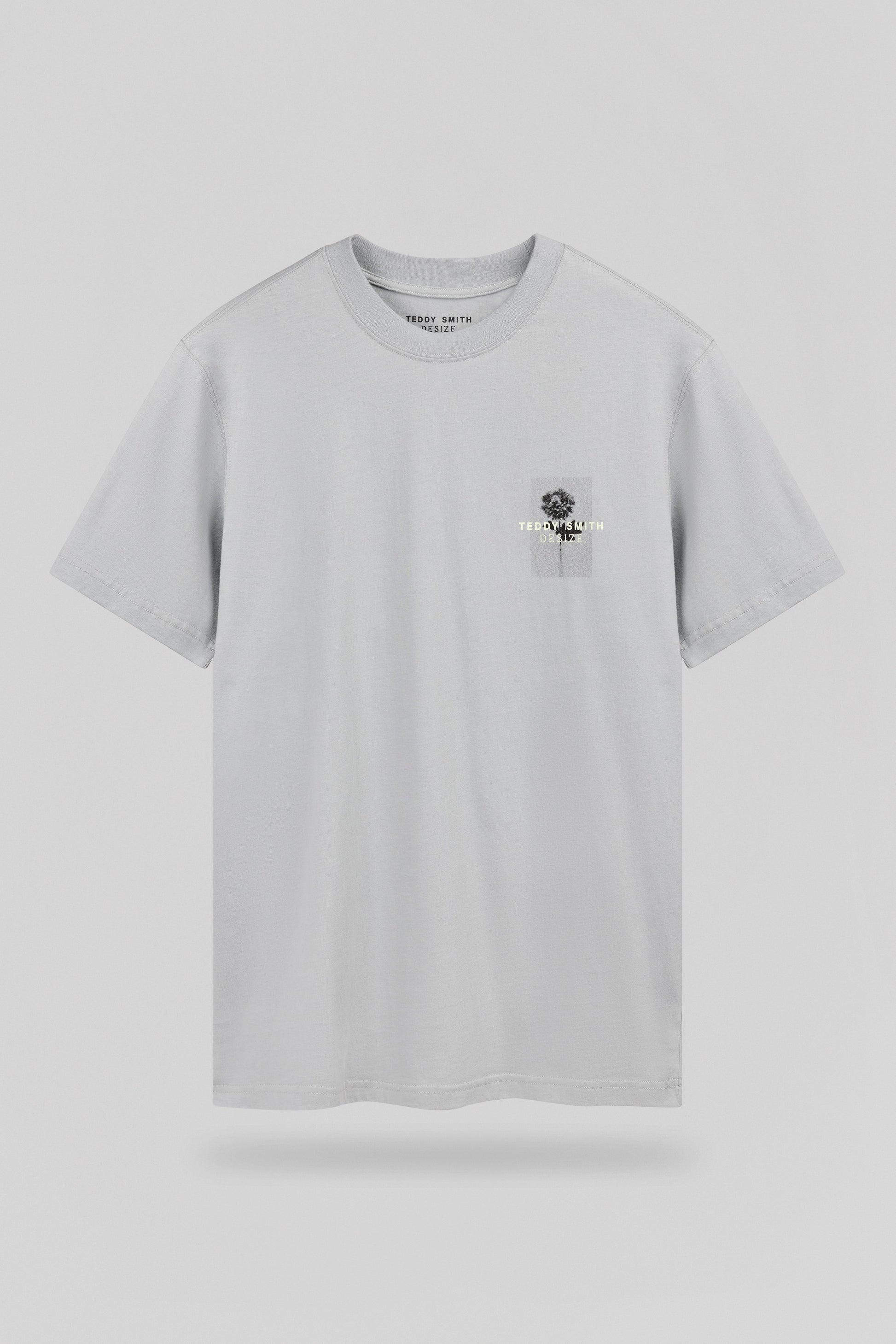 T-shirt ample T-ARTIST MC BLEU FUME - Teddy Smith