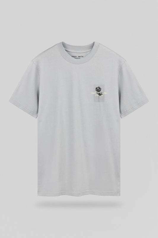 Achat T-shirt ample T-ARTIST MC BLEU FUME - Teddy Smith