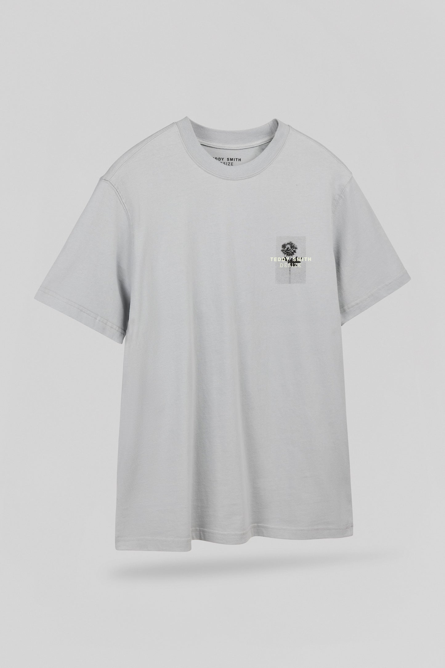 T-shirt ample T-ARTIST MC BLEU FUME - Teddy Smith