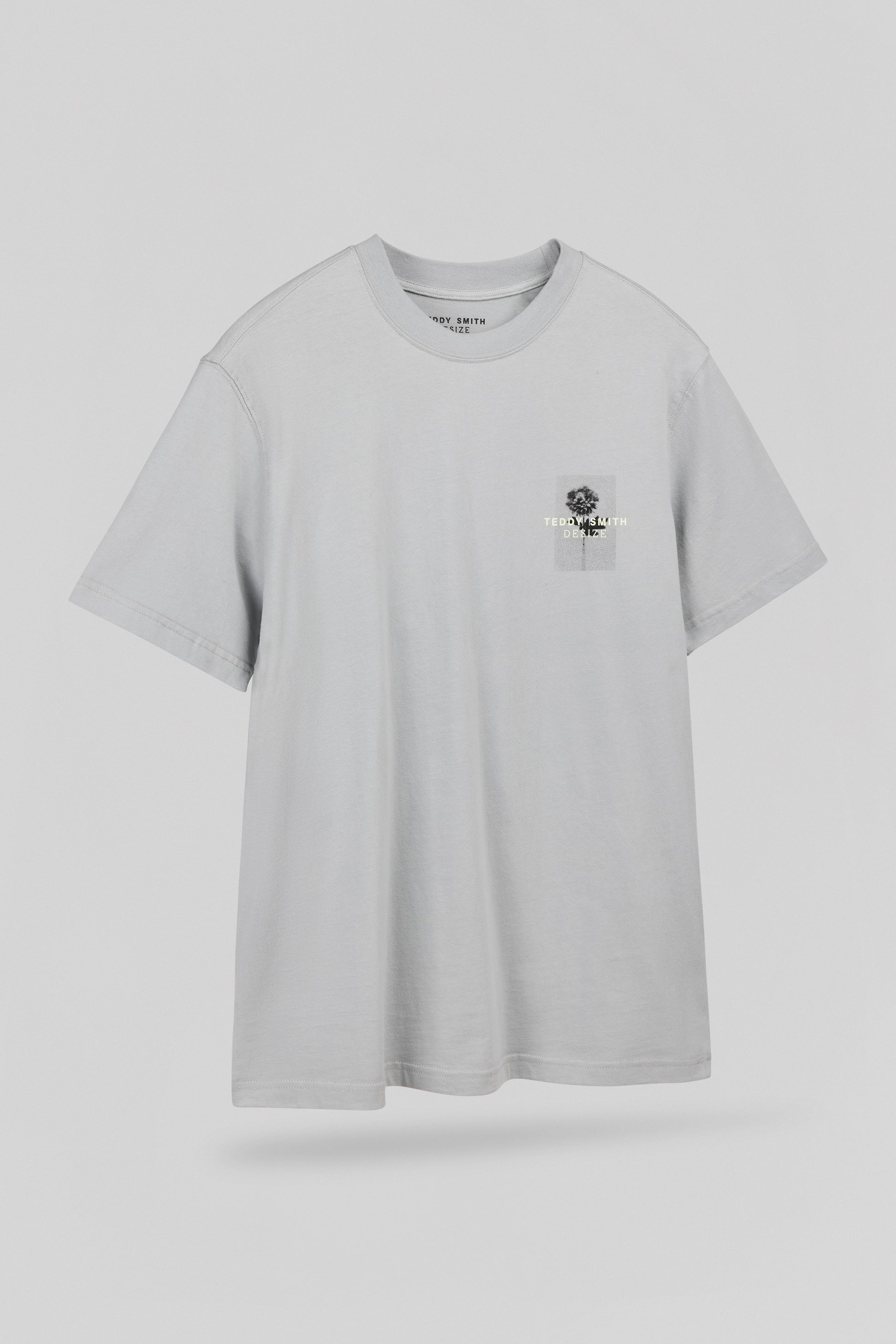T-shirt ample T-ARTIST MC BLEU FUME - Teddy Smith
