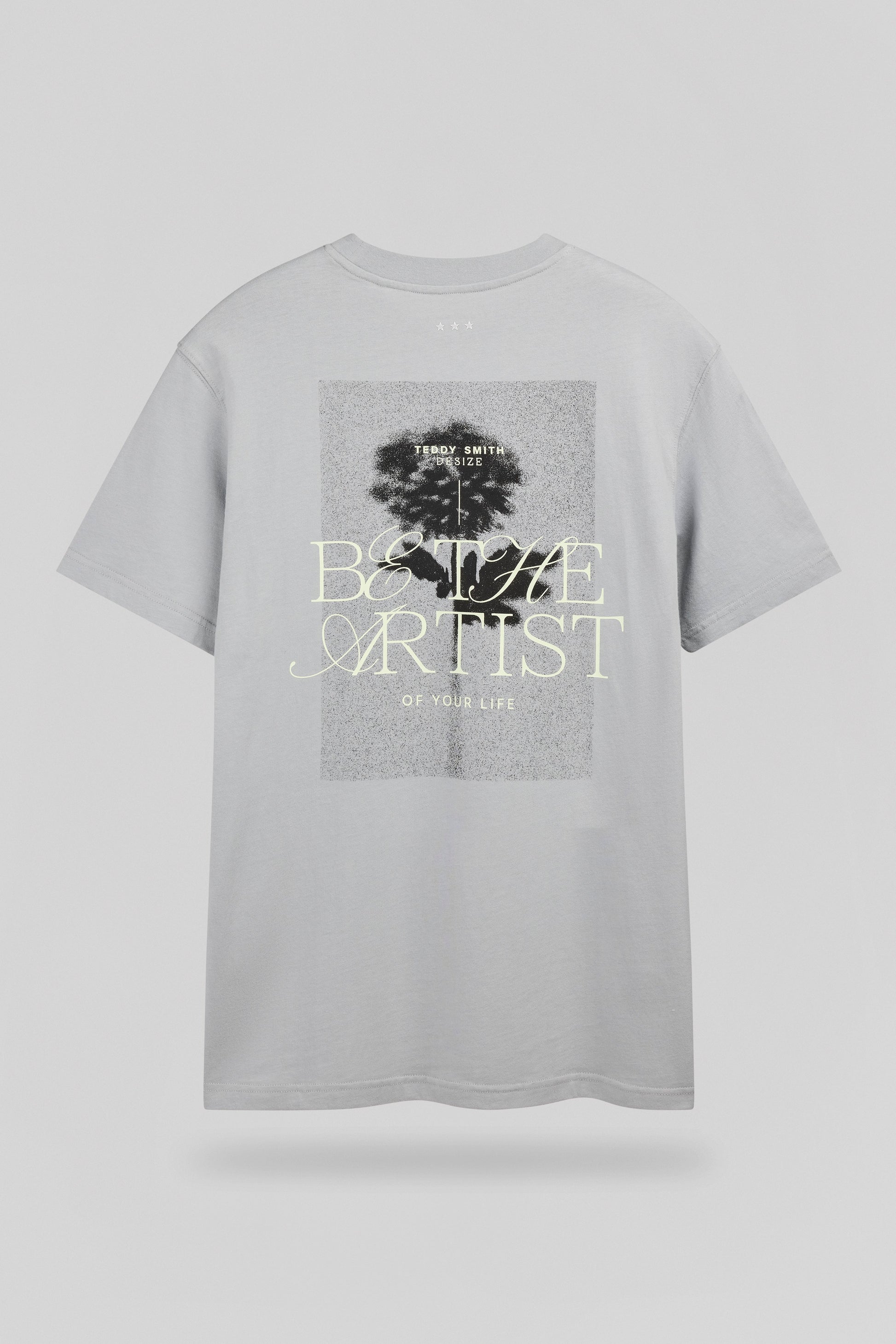 T-shirt ample T-ARTIST MC BLEU FUME - Teddy Smith