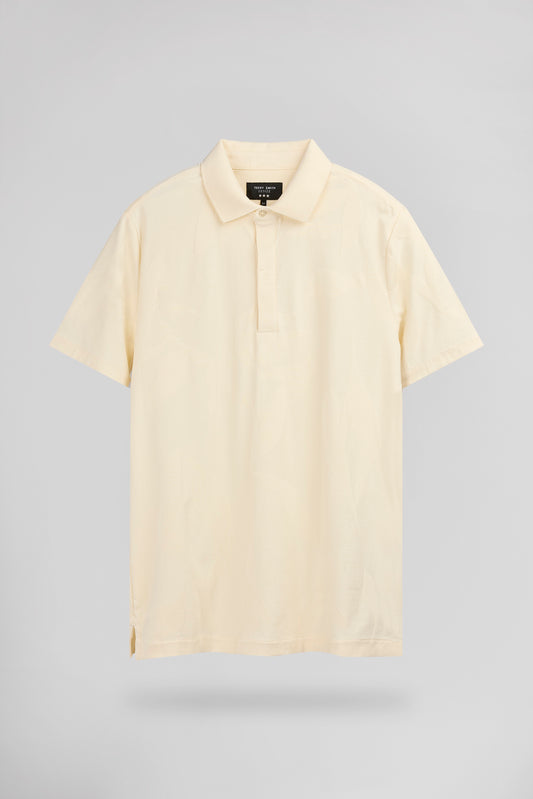 Achat Polo P-GRAHAM MC CREAM - Teddy Smith